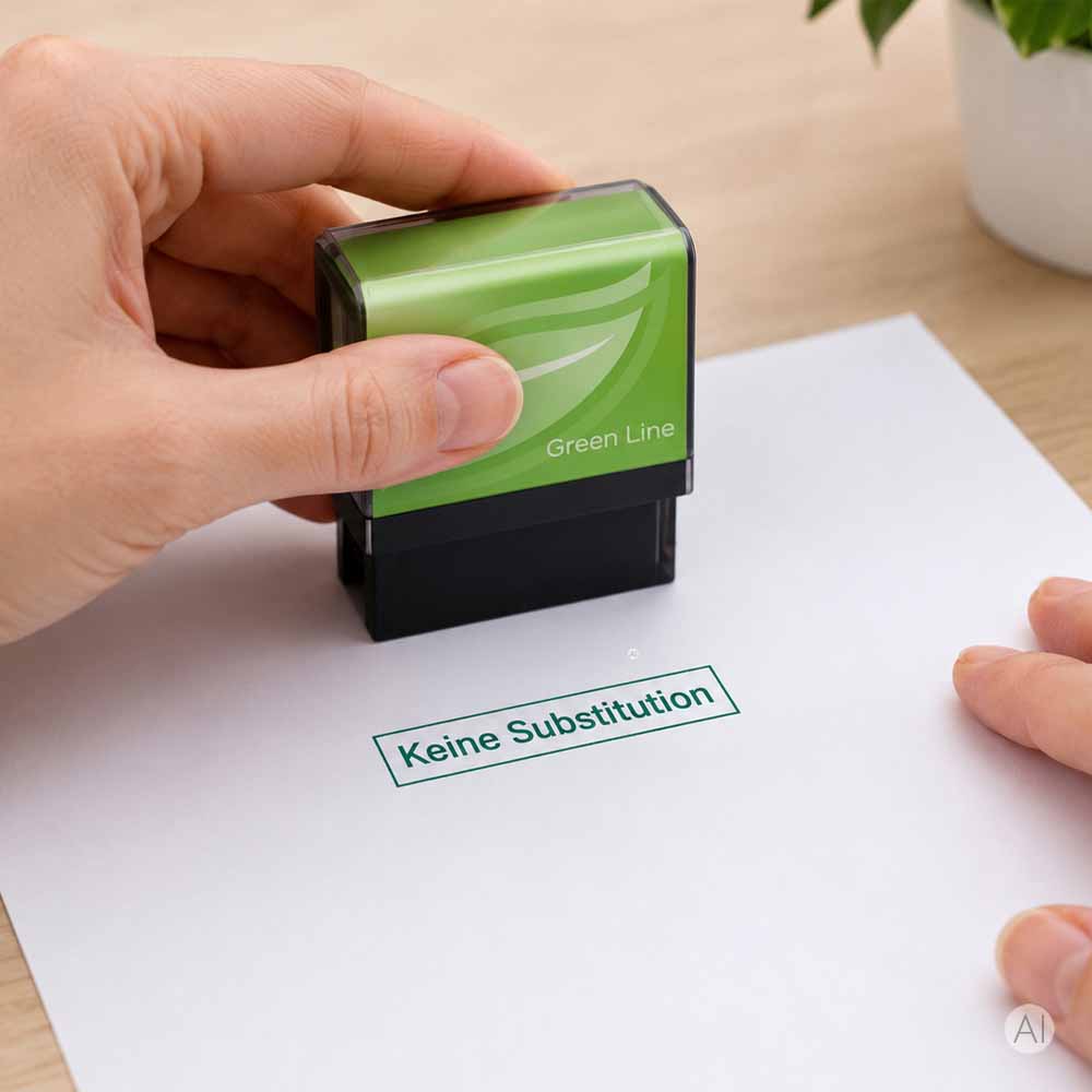 Stempelautomat "Printer Green Line" - Printer 20 - mit Digitaldruck