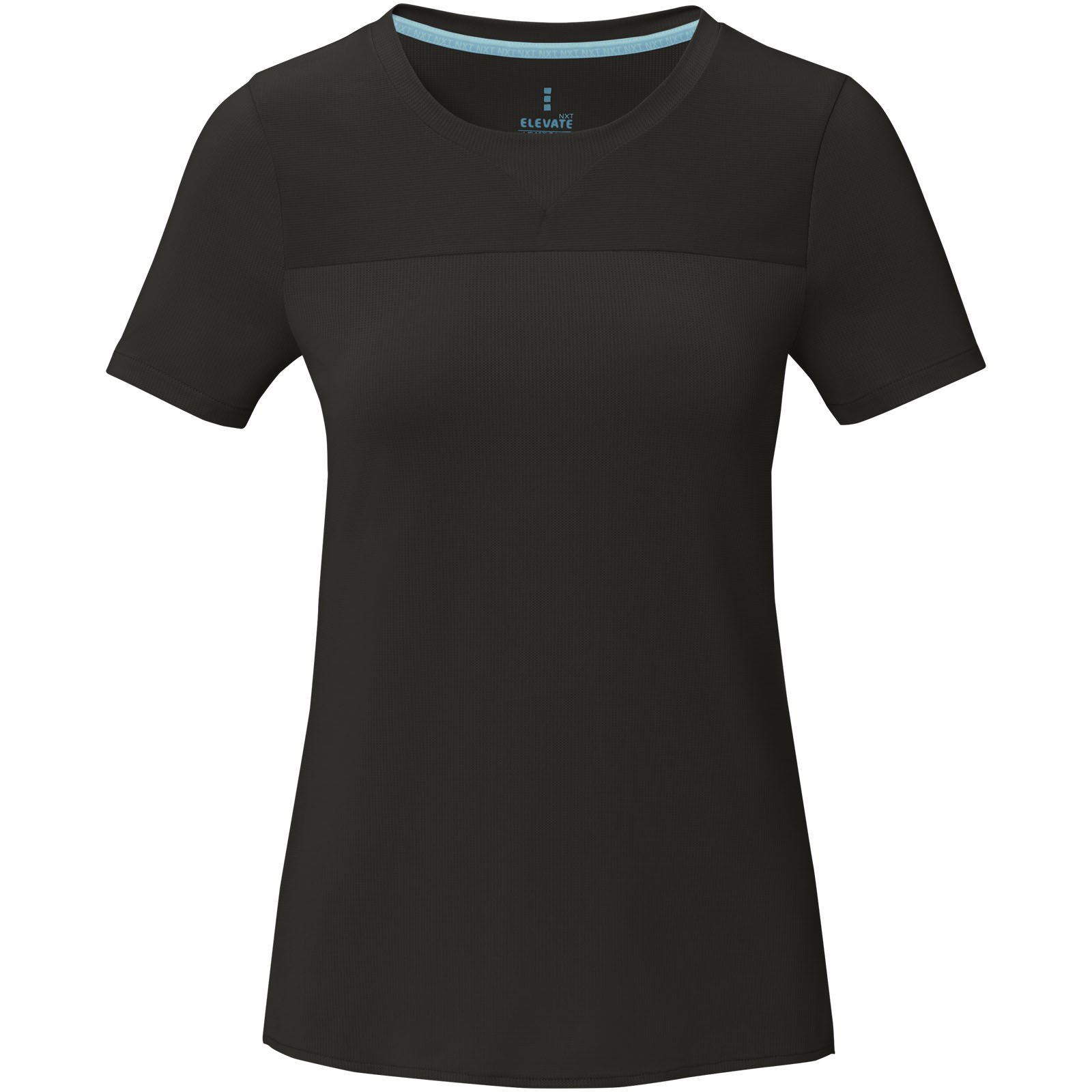 Borax 160 g/m² Cool Fit T-Shirt aus recyceltem GRS Material für Damen schwarz