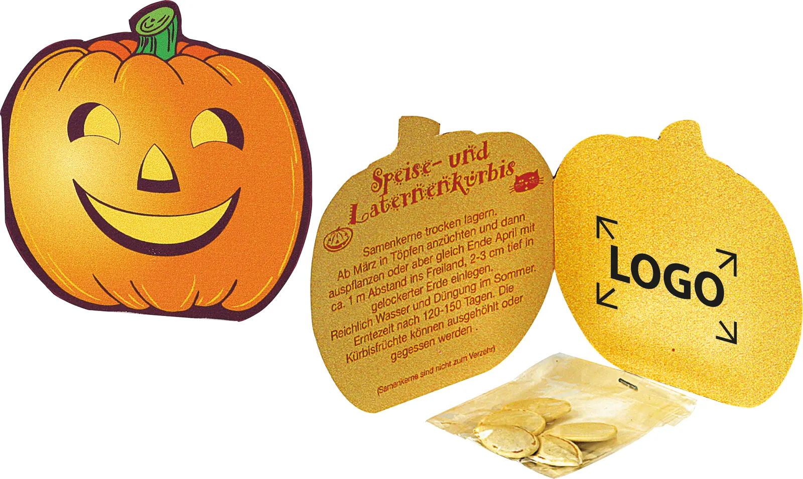 Klappkärtchen Halloween