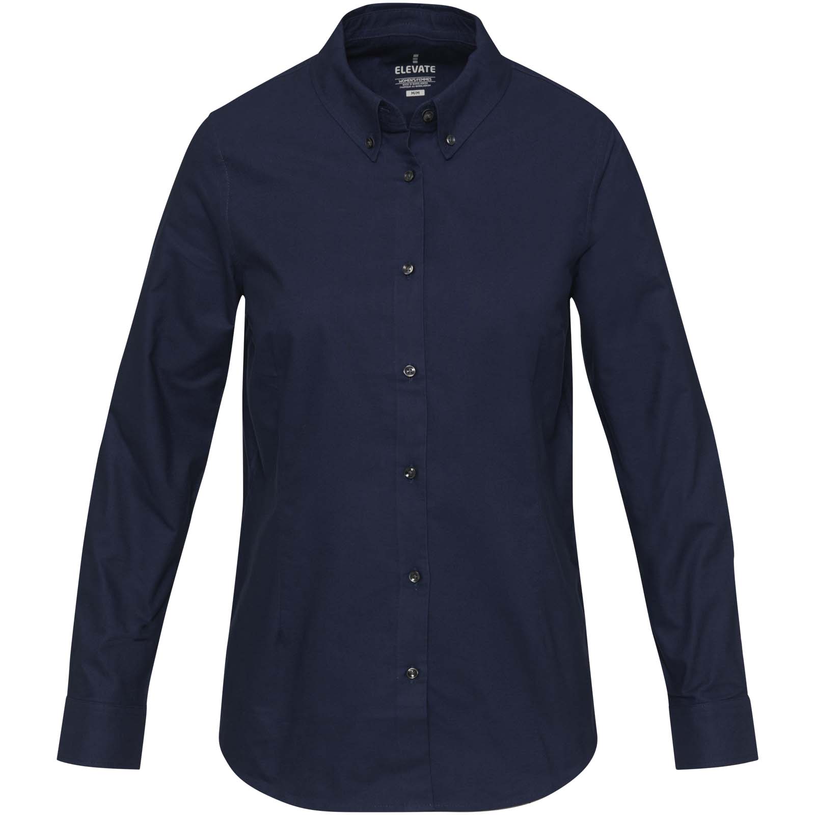 Sphene 165 g/m² Oxford Bluse marineblau