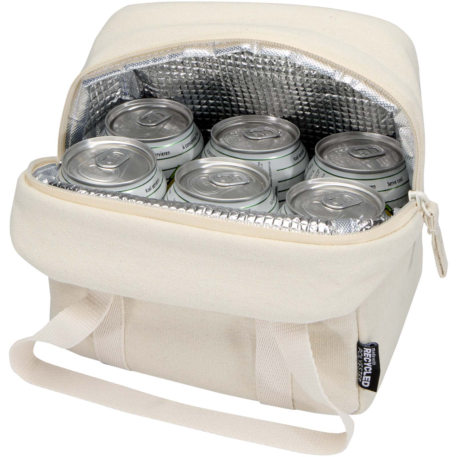 Recanvas GRS recycelte Lunchkühltasche 5L sandstone