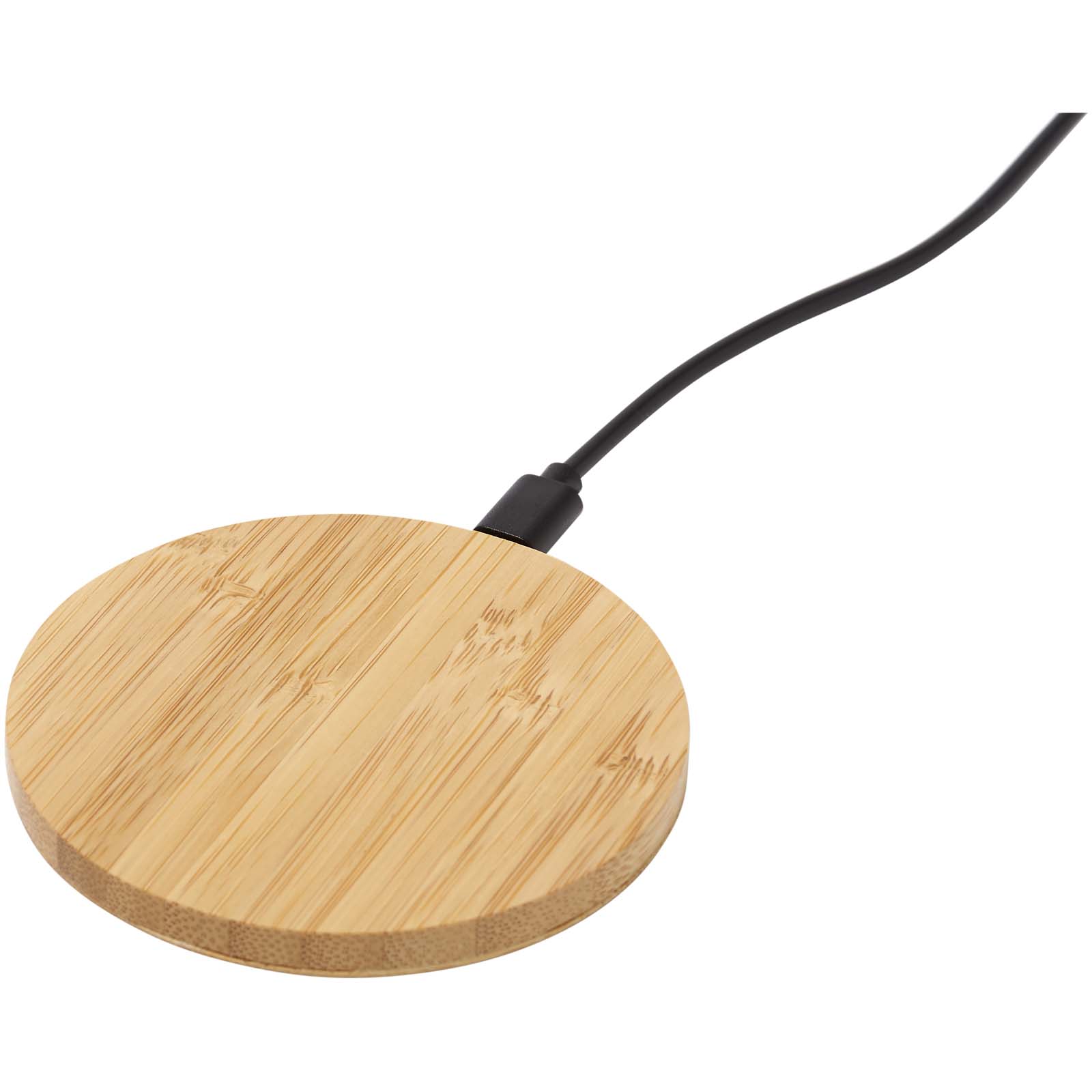 Essence 15W kabelloses Ladepad aus Bambus holz
