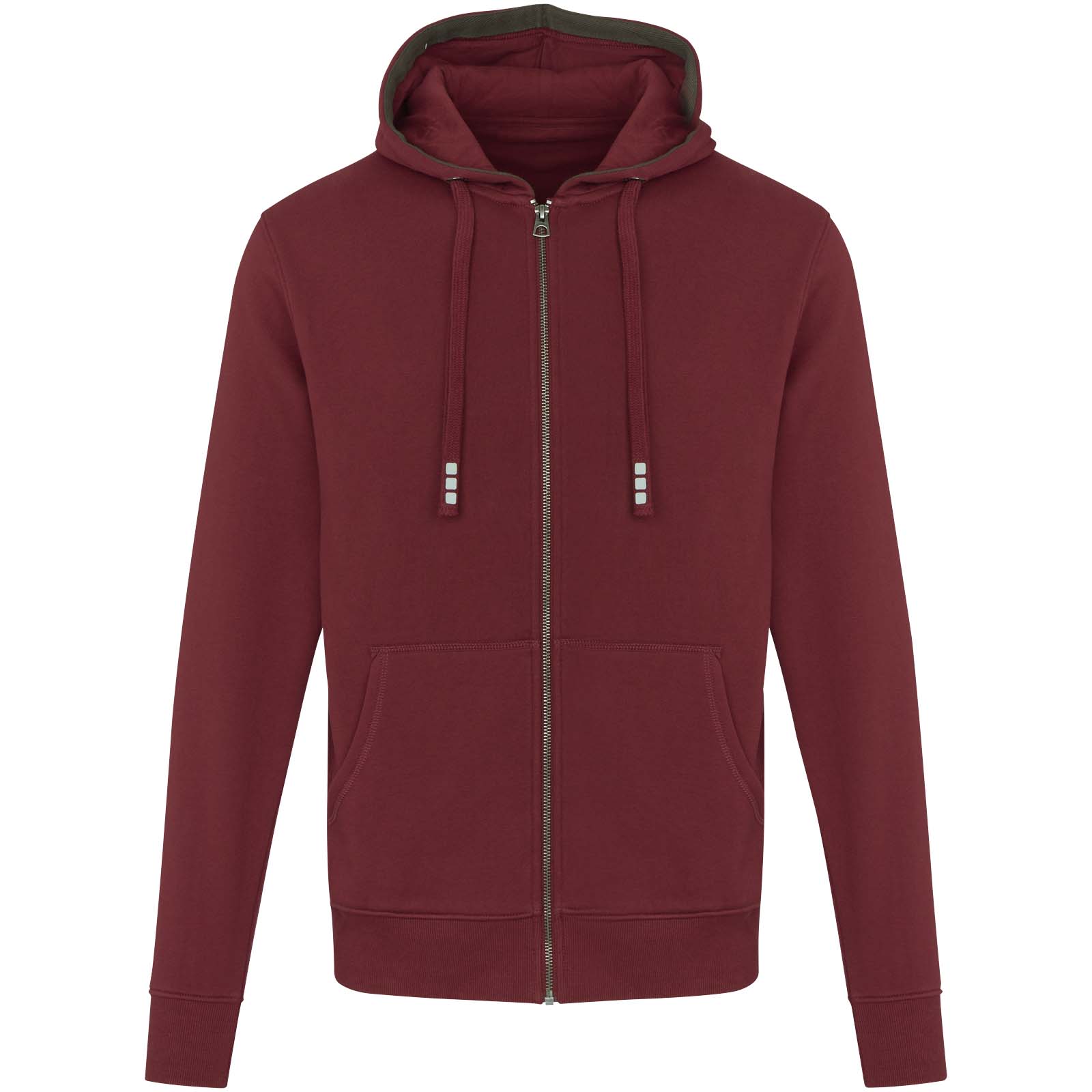 Arora 300 g/m² Kapuzensweatjacke Unisex Tiefes Burgunderrot