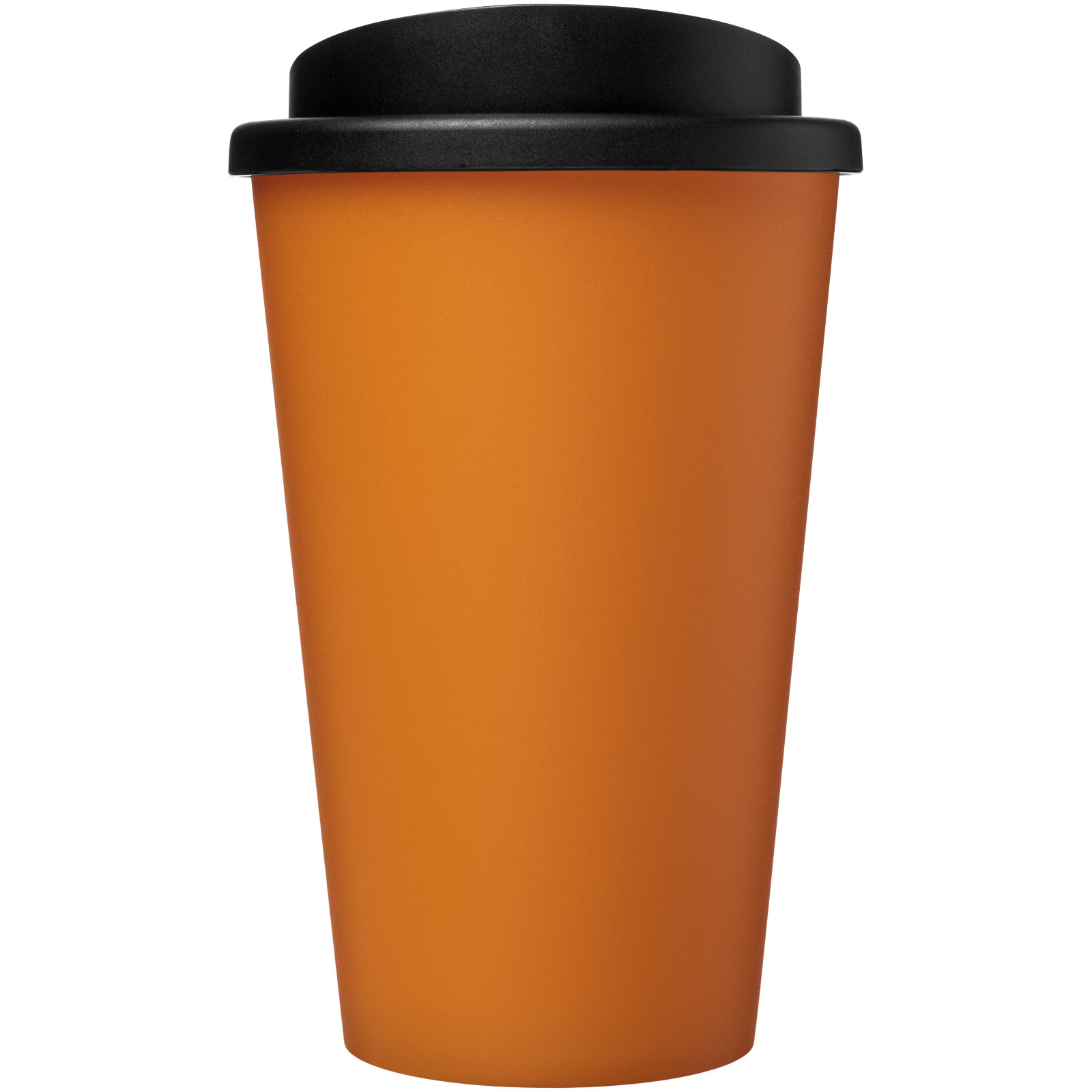 Americano® recycelter isolierter 350 ml Becher orange, schwarz
