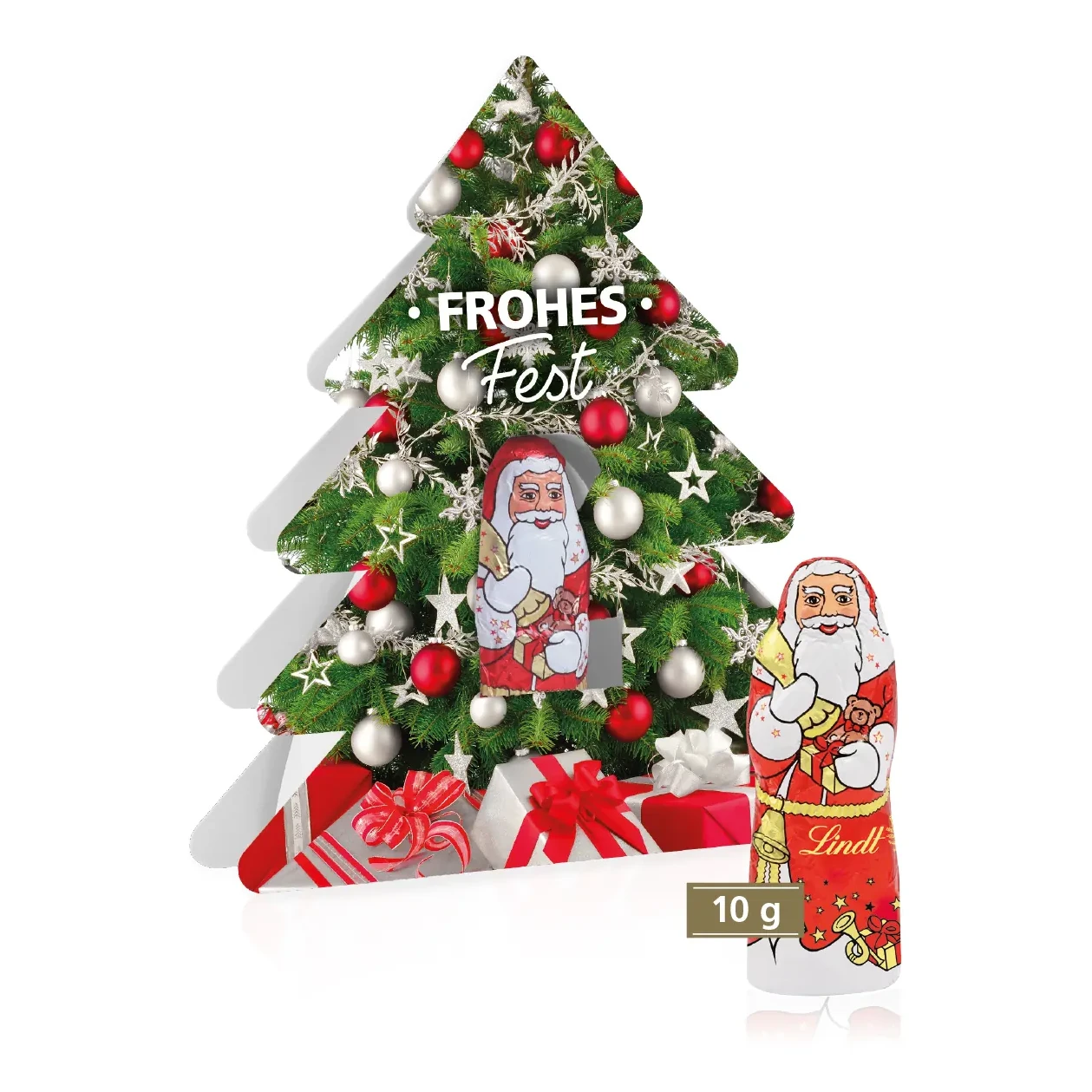 Weihnachtsbaum mit Nikolaus