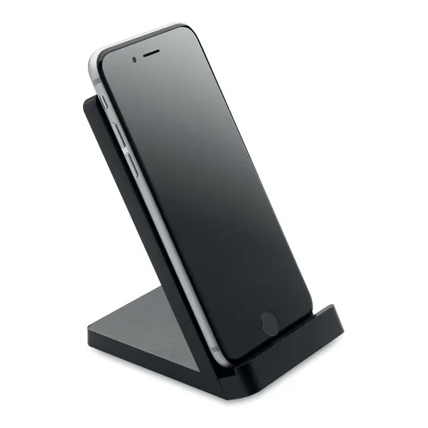 Draadloze bamboe oplaadstation