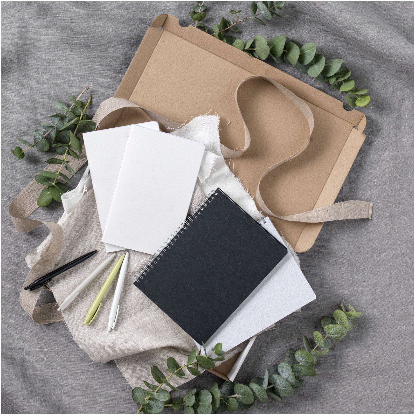Bianco A5 Spiralnotizbuch weiss