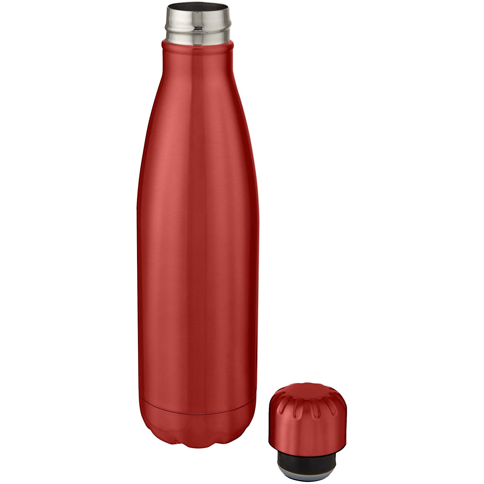 Cove 500 ml vakuumisolierte Edelstahlflasche rot