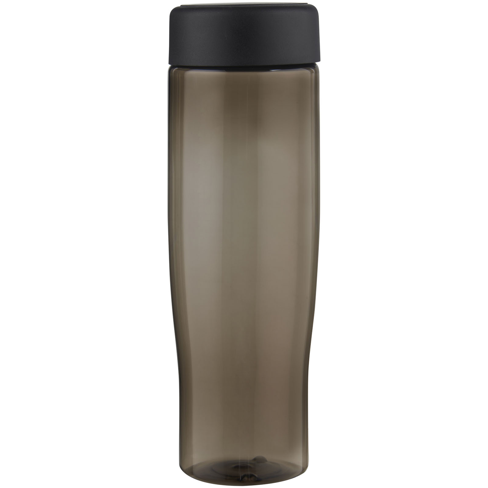 H2O Active® Eco Tempo 700 ml Wasserflasche mit Drehdeckel schwarz, kohle