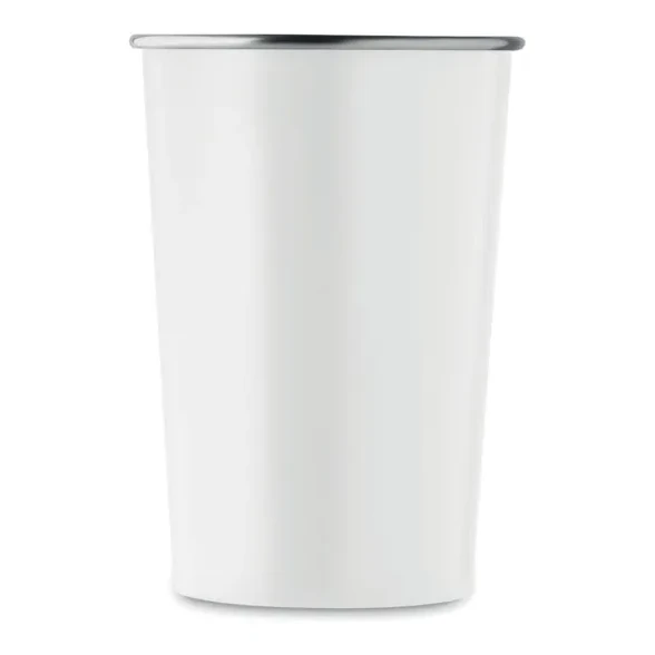Becher recycelter Edelstahl