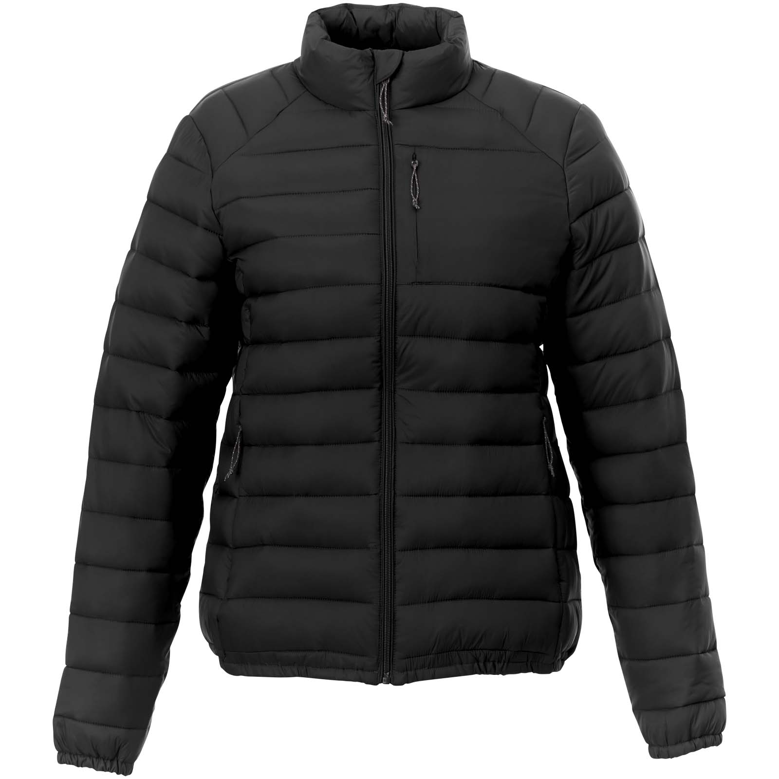 Pallas recycelte wattierte Jacke für Damen schwarz