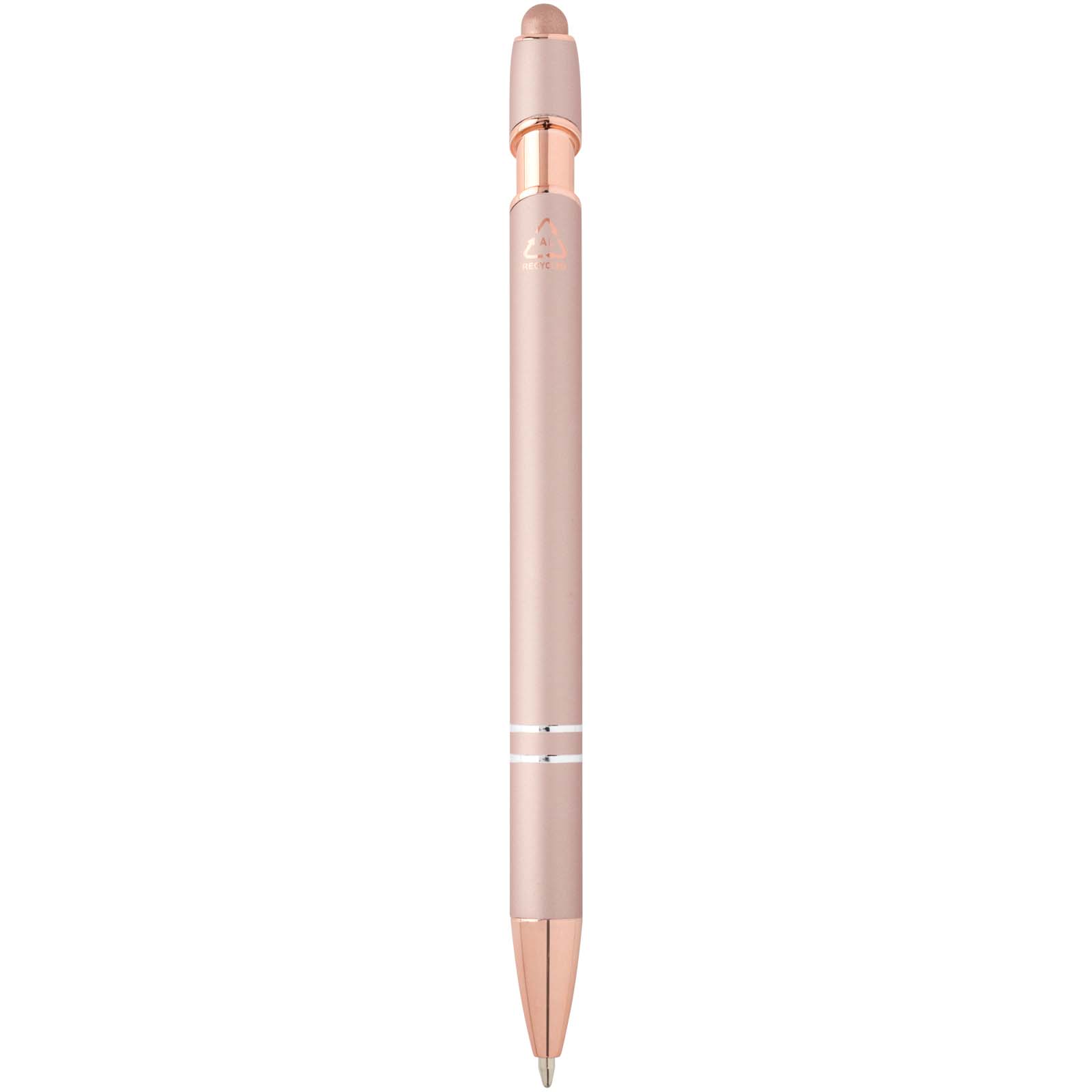 Nanna Kugelschreiber mit Roségold Finish (blaue Mine) altrosa
