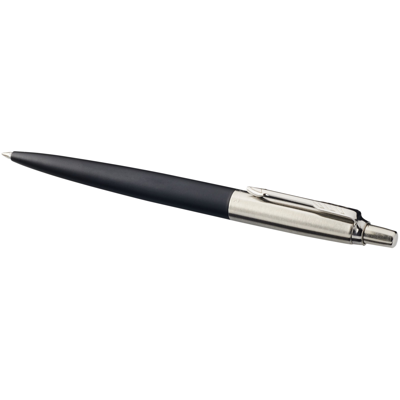Parker Jotter Bond Street Kugelschreiber (blaue Mine) schwarz, silber