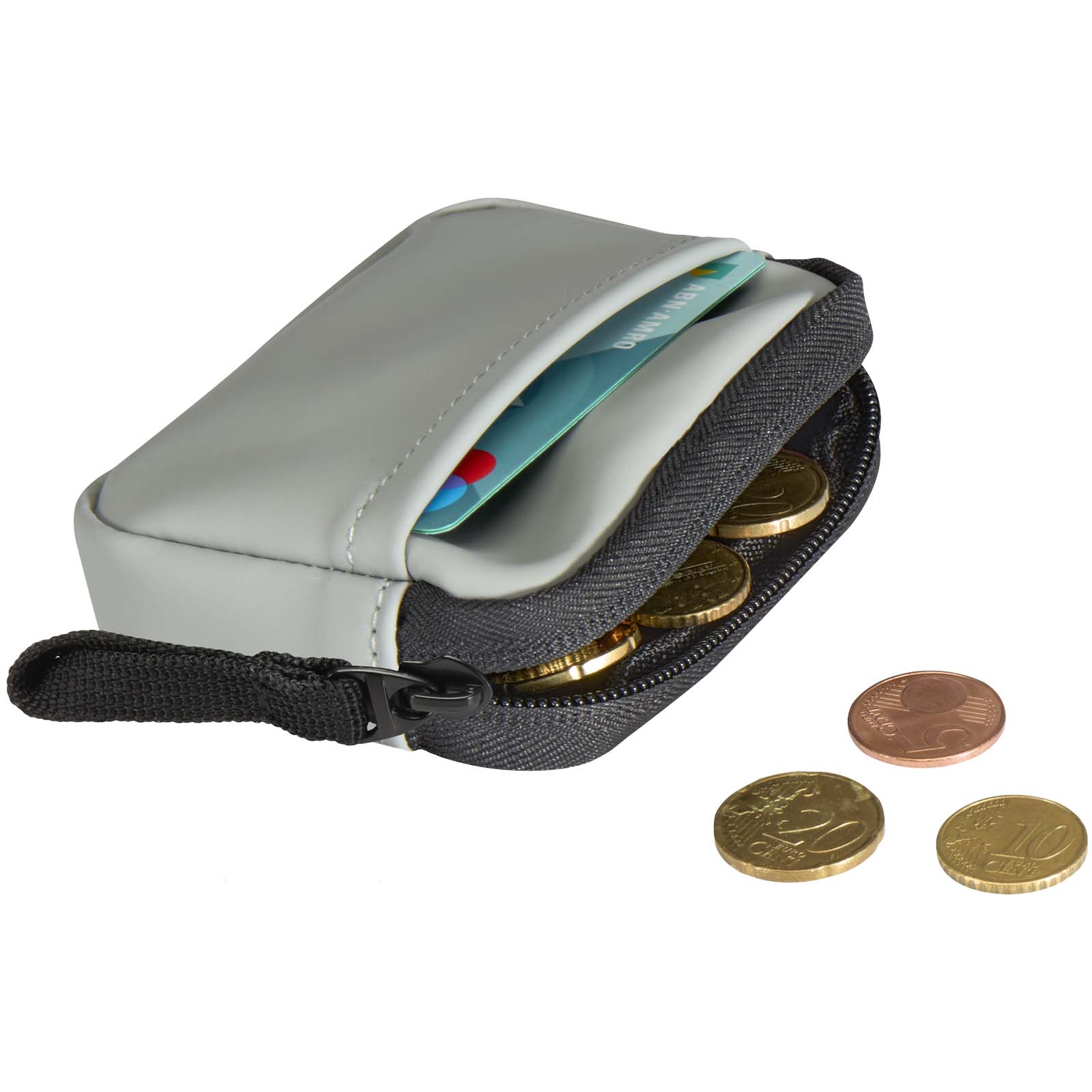 Resi Plus GRS recycelte Brieftasche grau