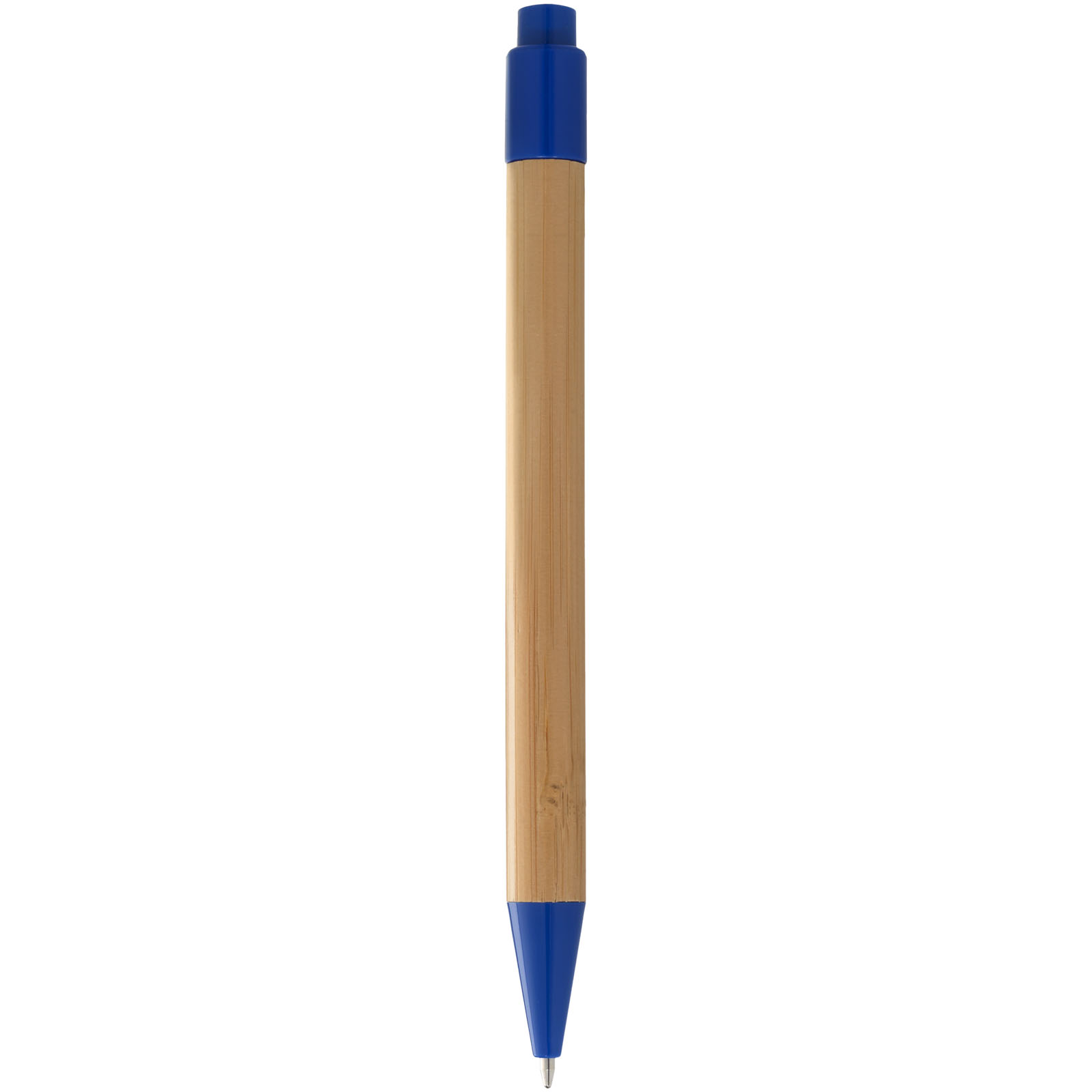 Borneo Bambus Kugelschreiber (schwarze Mine) natur, royalblau