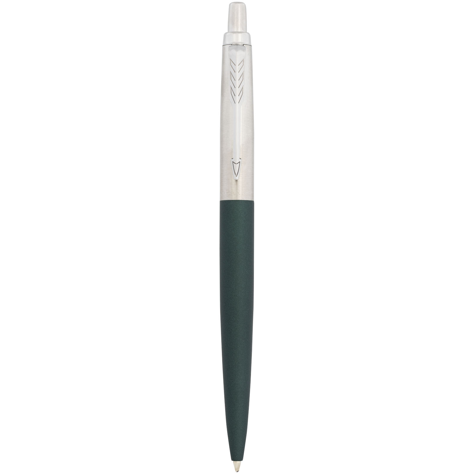 Parker Jotter XL matt mit Kugelschreiber mit Chromverzierung (blaue Mine) grün