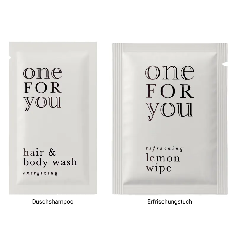 Werbekarte long, Duschshampoo