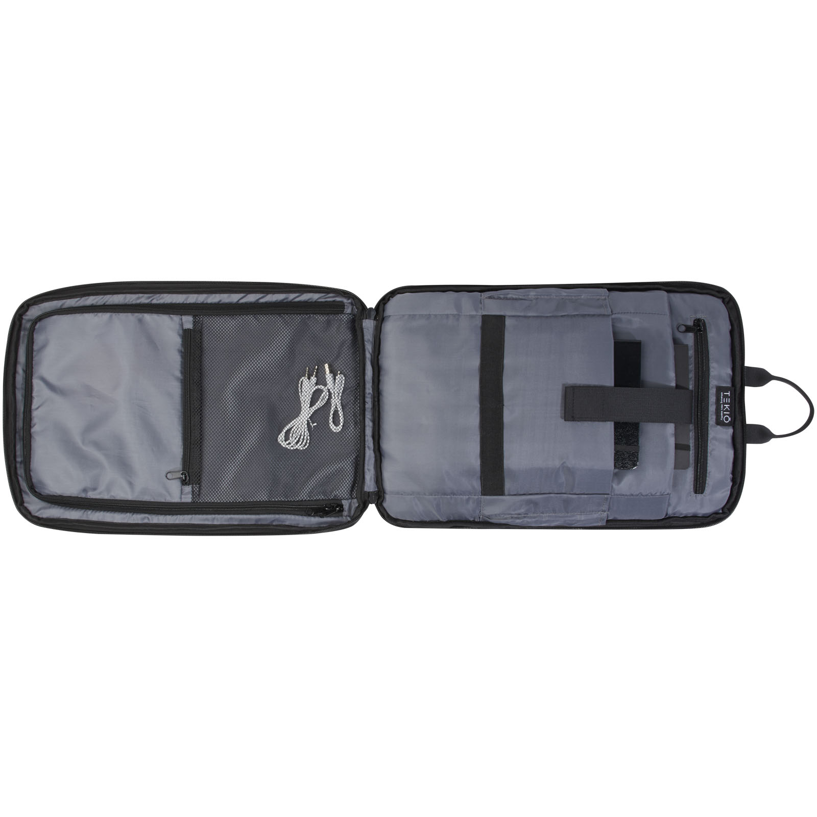 Rise Laptop-Rucksack GRS Recycelt 15,6" schwarz