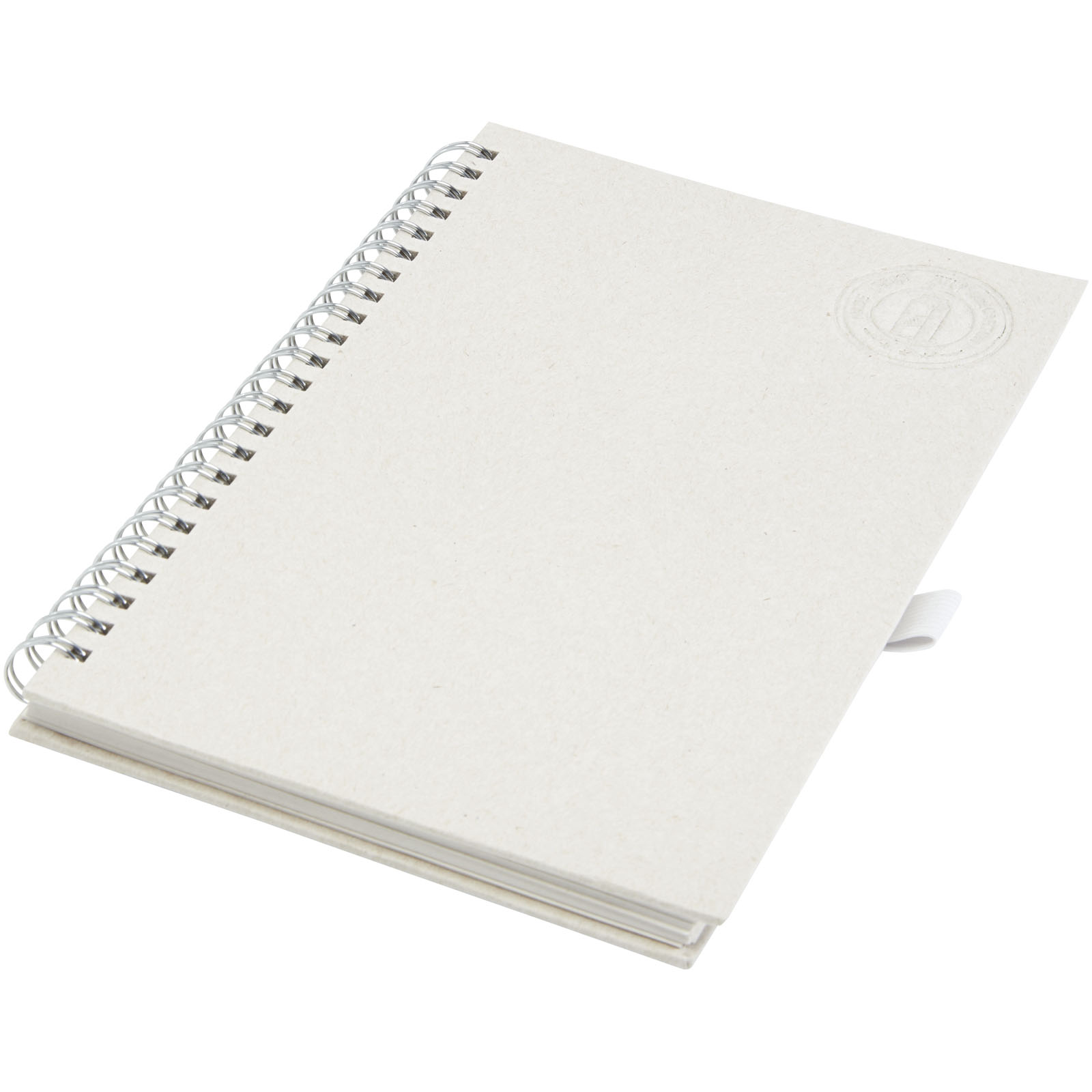 Dairy Dream A5 Spiral Notizbuch aus recyceltem Milchkarton offwhite