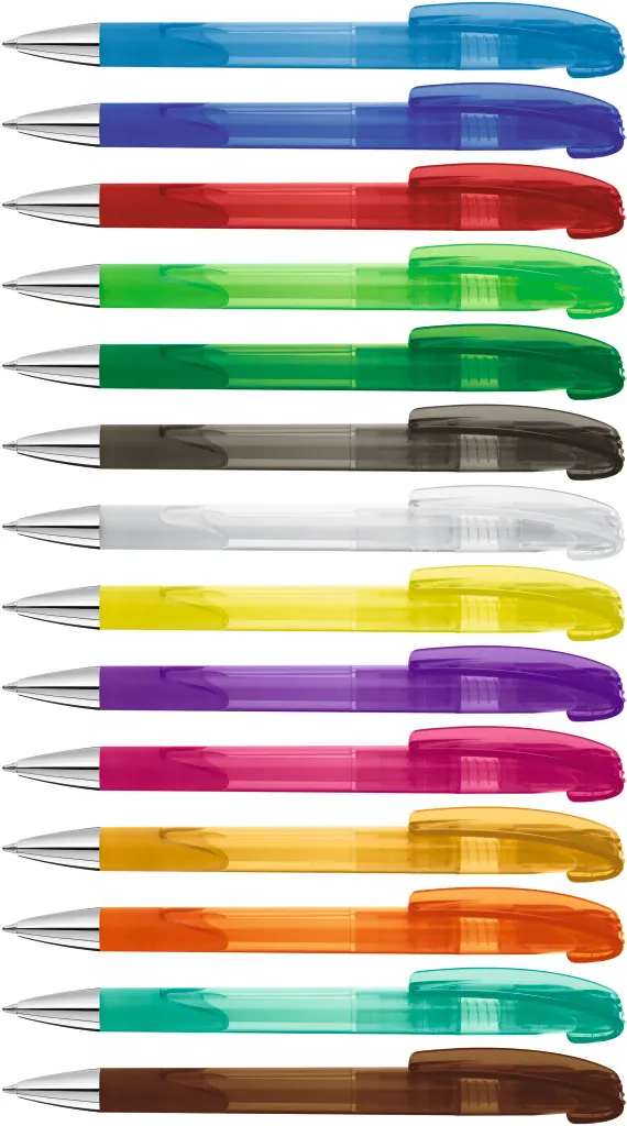 LOOK grip transparent SI Druckkugelschreiber