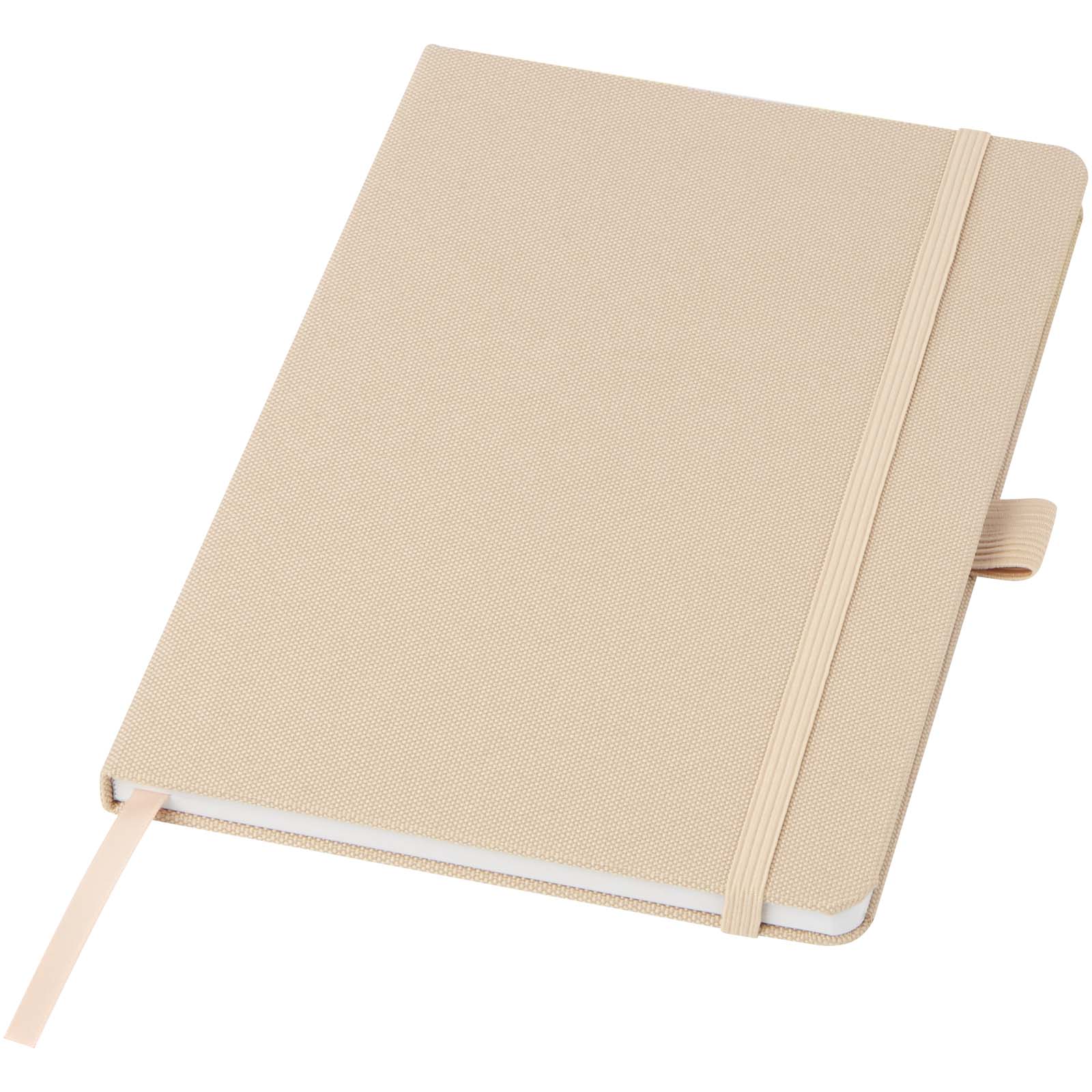 Honua A5 Notizbuch aus recyceltem Papier mit Cover aus recyceltem PET oatmeal