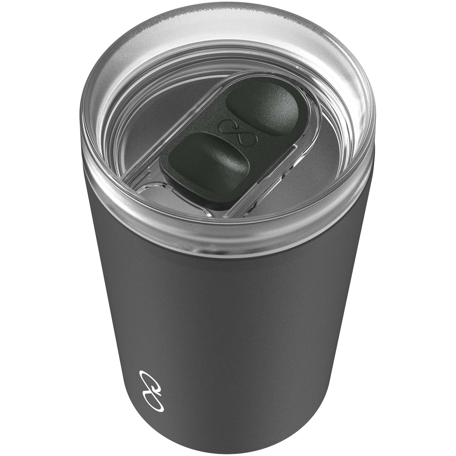 Ocean Bottle 350 ml vakuumisolierter Isolierbecher obsidian-schwarz