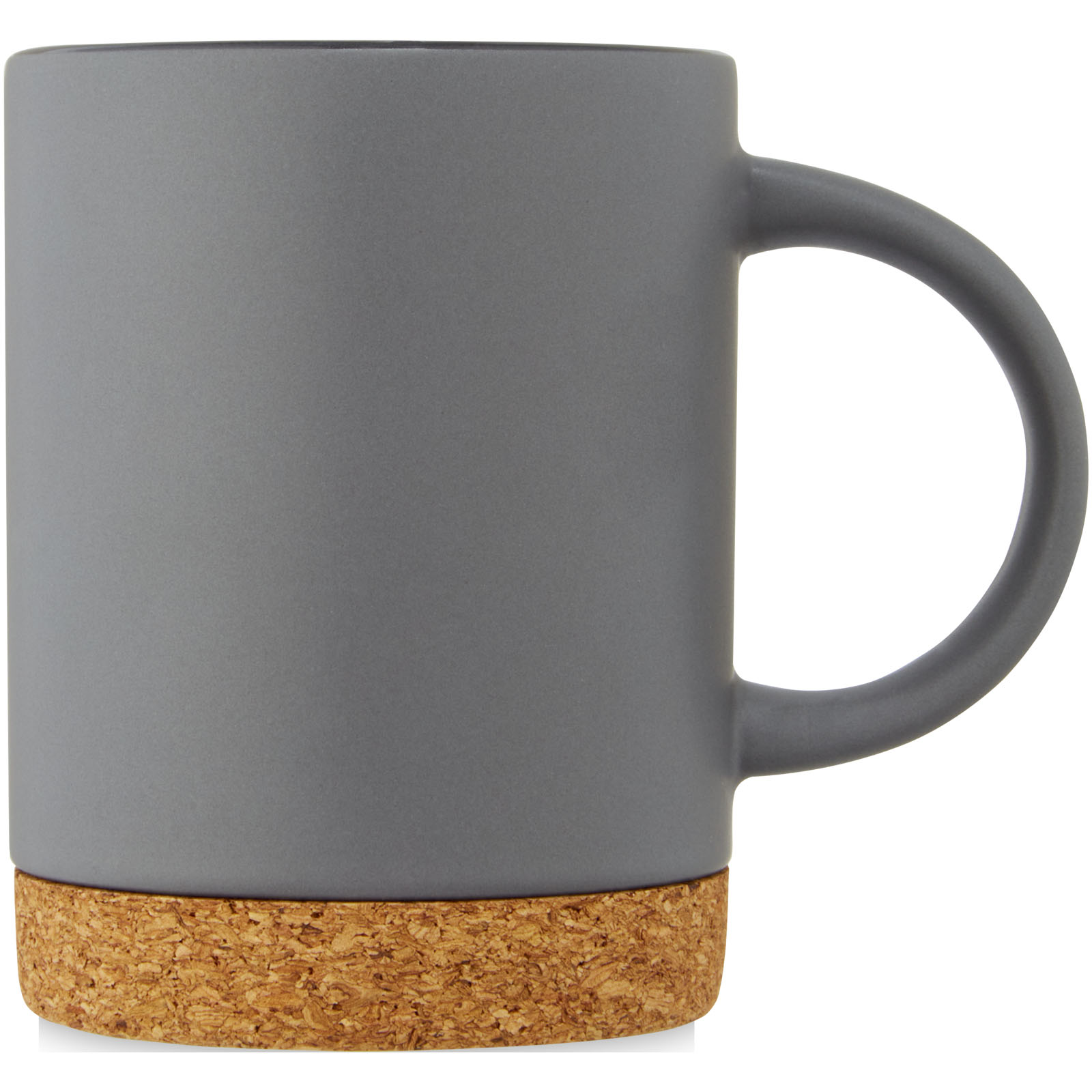 Neiva 425 ml Keramiktasse mit Korkboden grau
