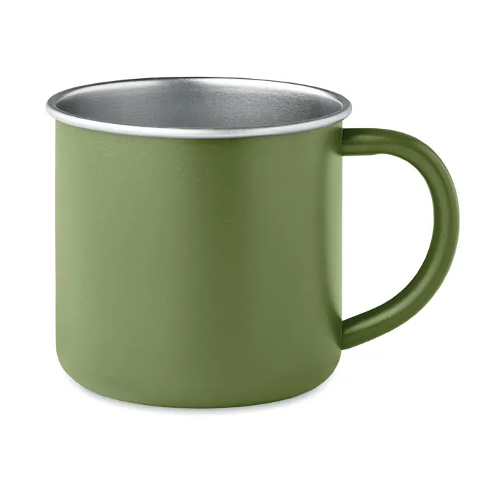 Becher recycelter Edelstahl