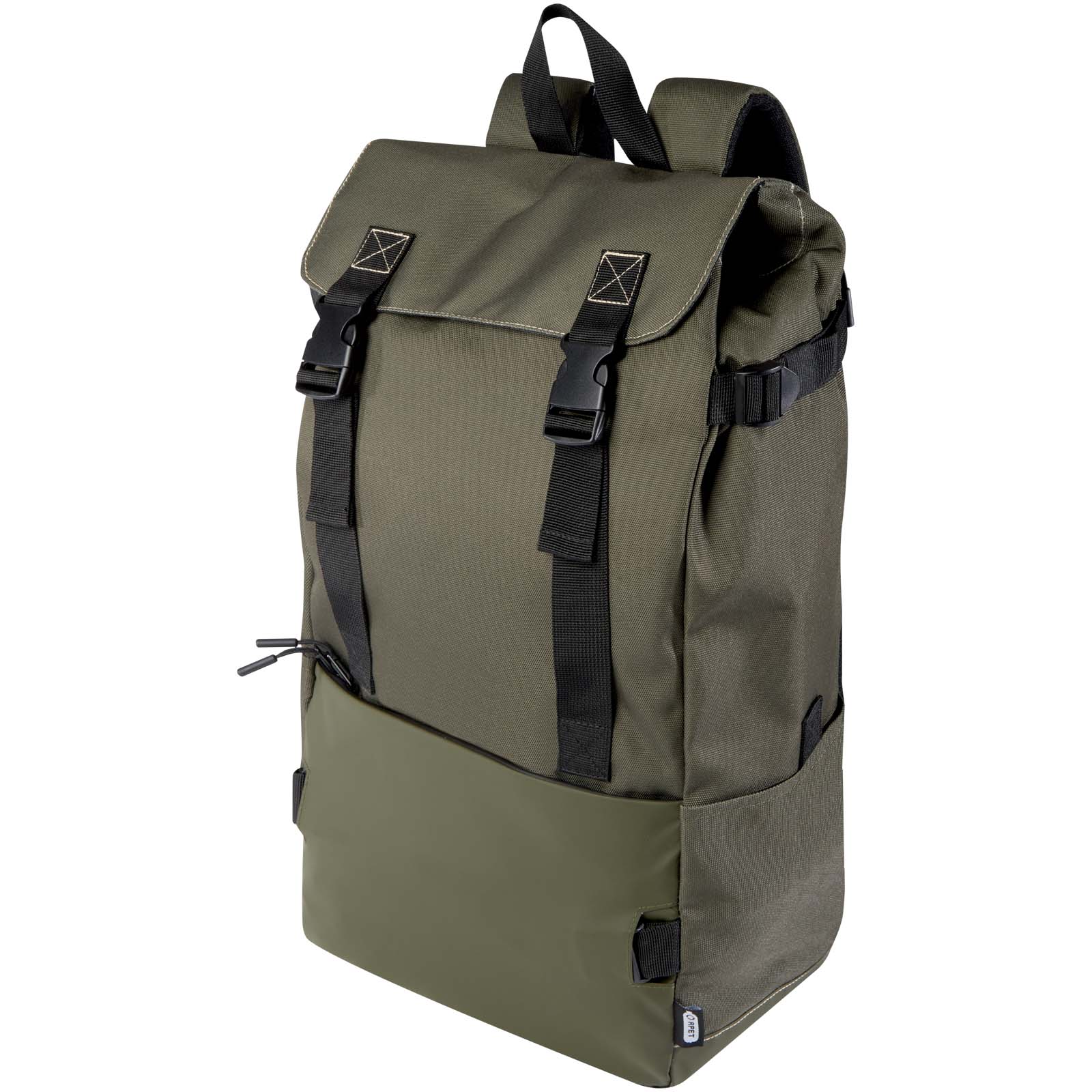Roam GRS recycelter modularer Rucksack grün