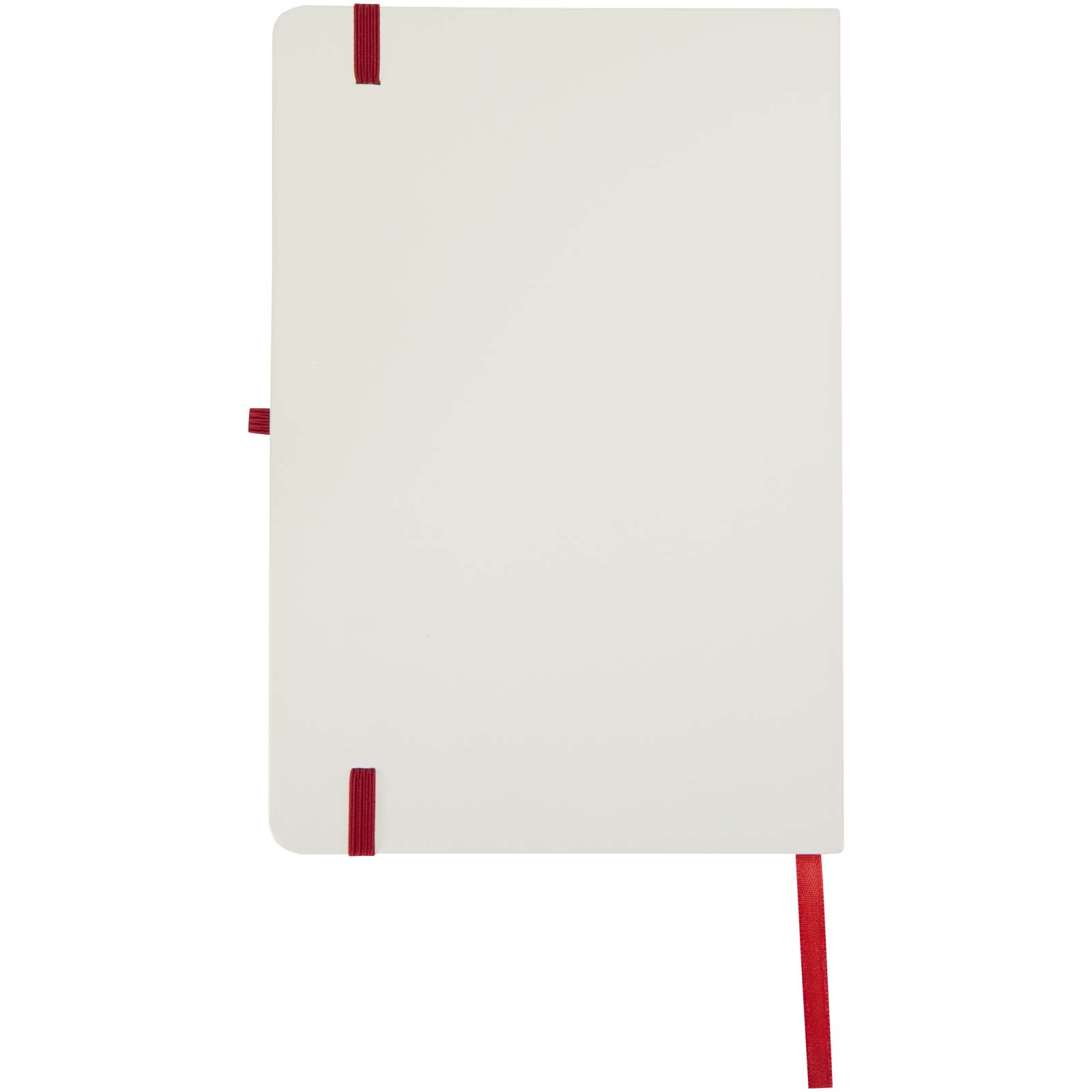 Spectrum A5 Hardcover Notizbuch mit farbigem Schnitt rot