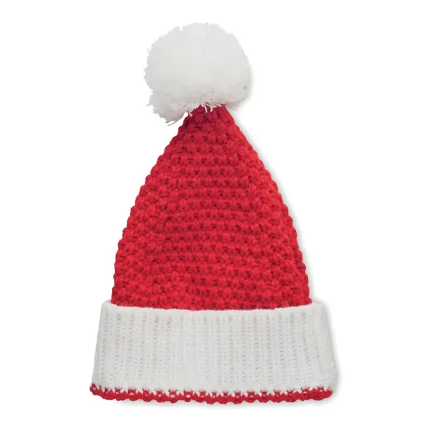 Weihnachtliche Strickmütze