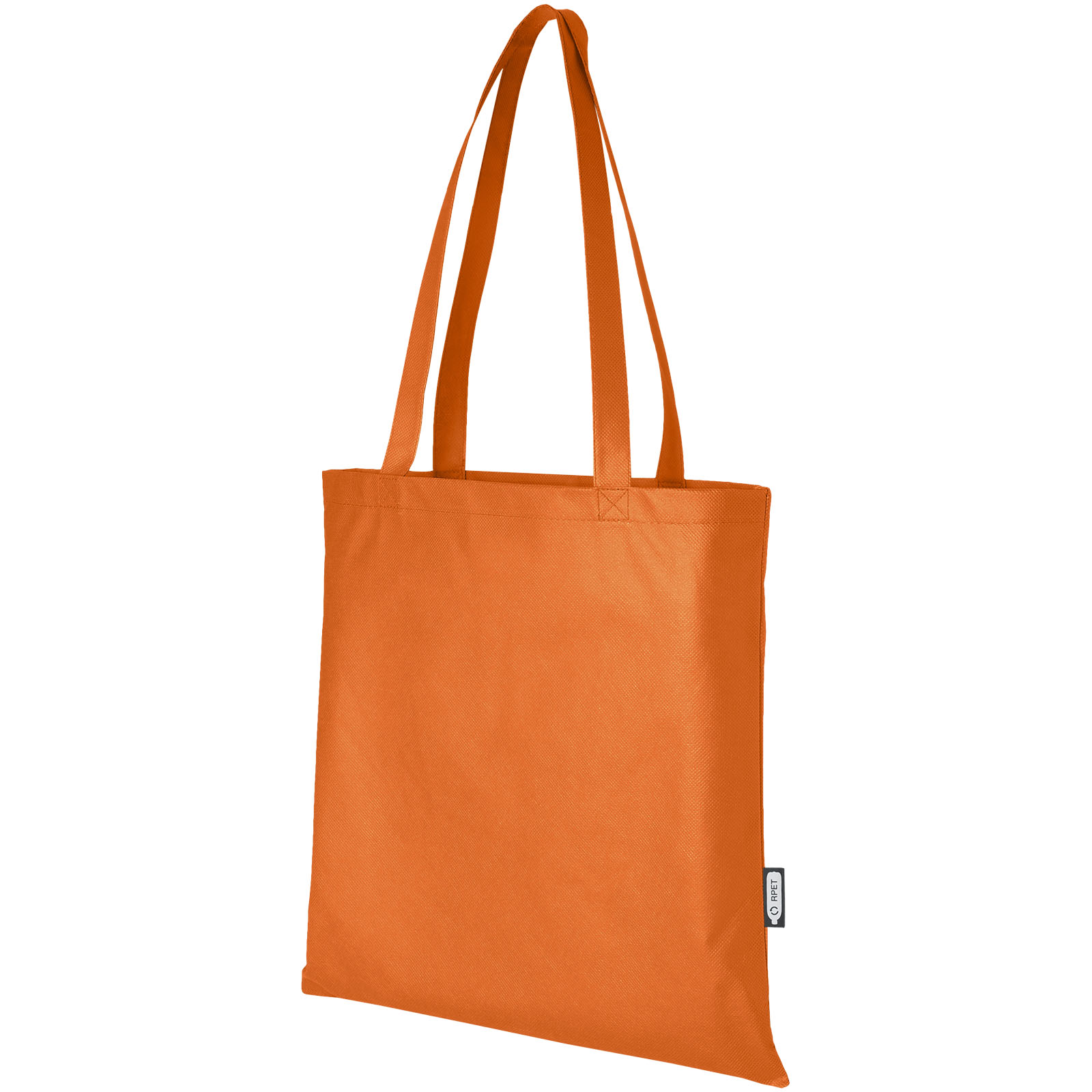 Zeus Non Woven große Tragetasche 6L aus GRS Recyclingmaterial 6 L orange
