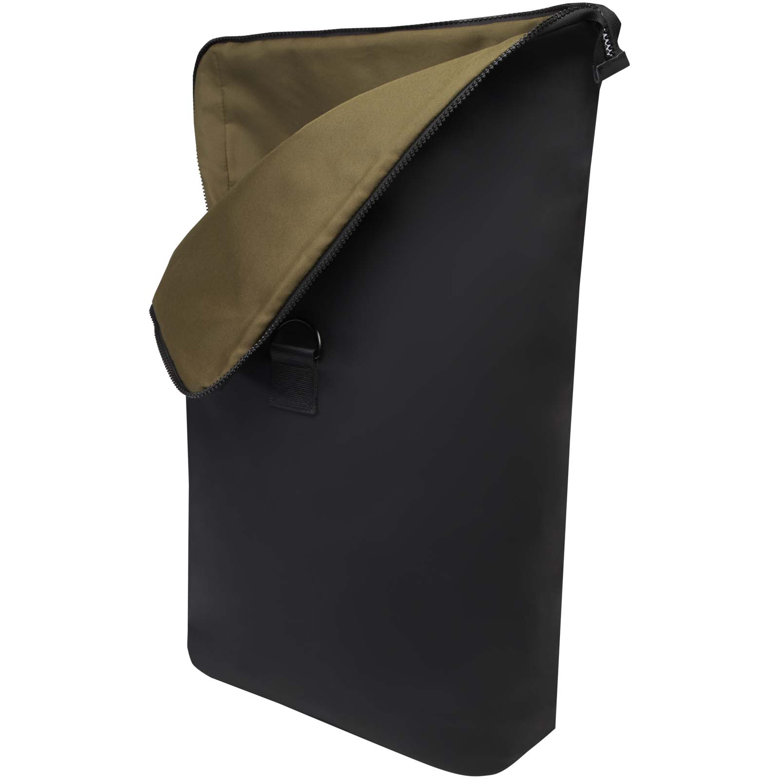 Turner 15,6" GRS-recycelter Rolltop Laptop-Rucksack 12 L schwarz