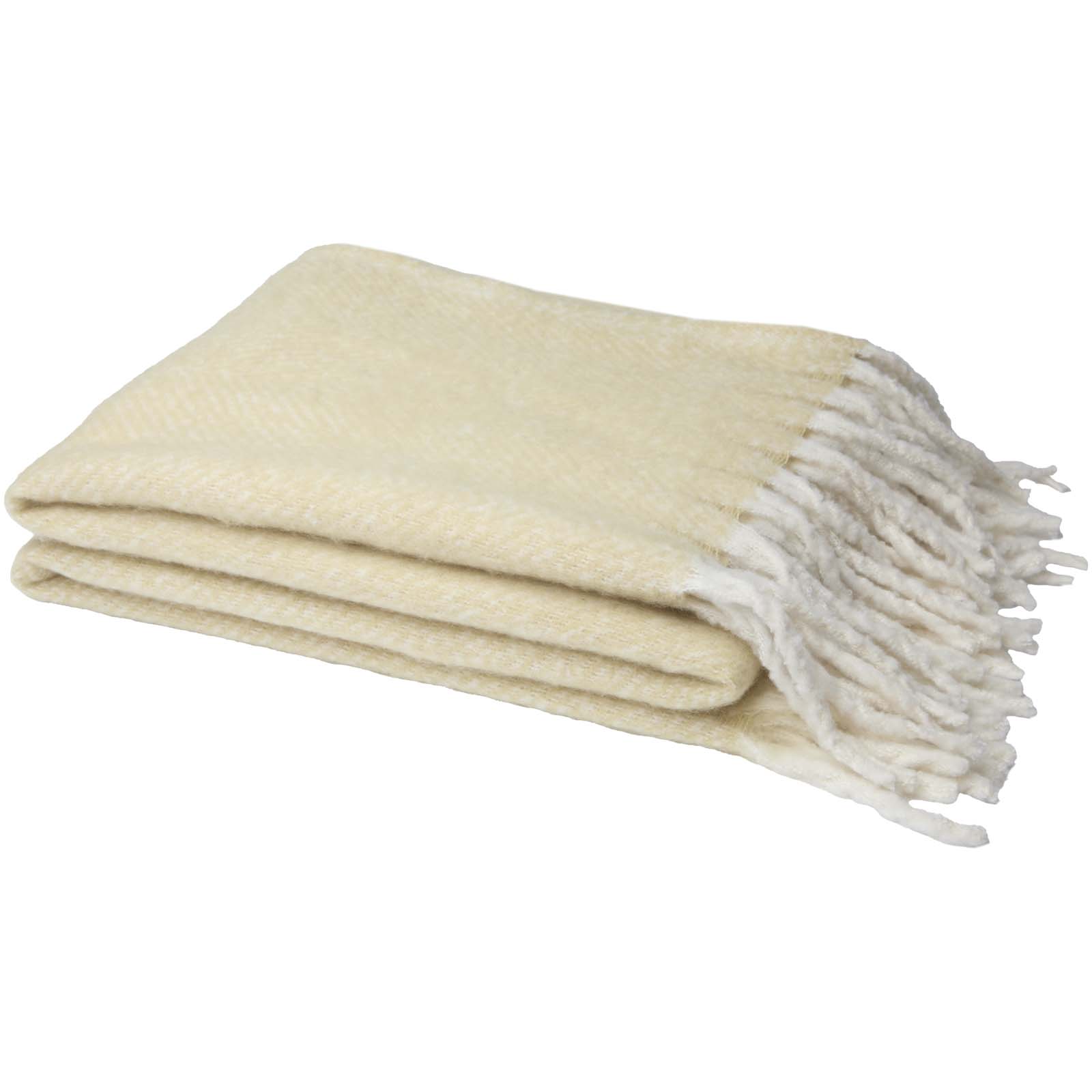 Dolly GRS-recycelte Decke beige