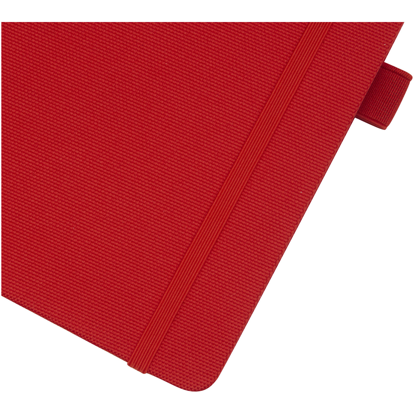 Honua A5 Notizbuch aus recyceltem Papier mit Cover aus recyceltem PET rot