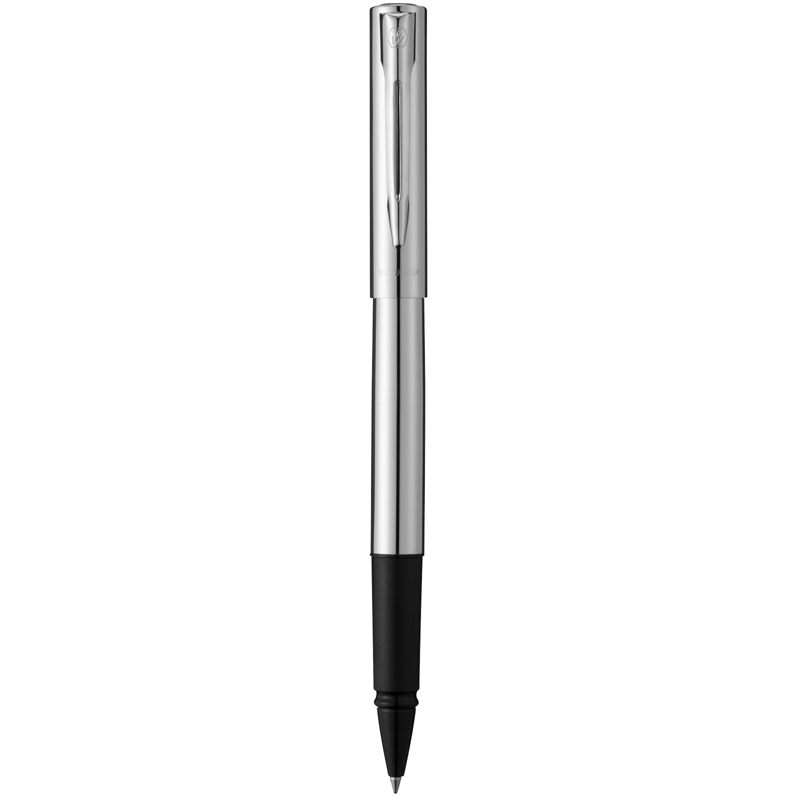Waterman Graduate Tintenroller (schwarze Mine) chrom