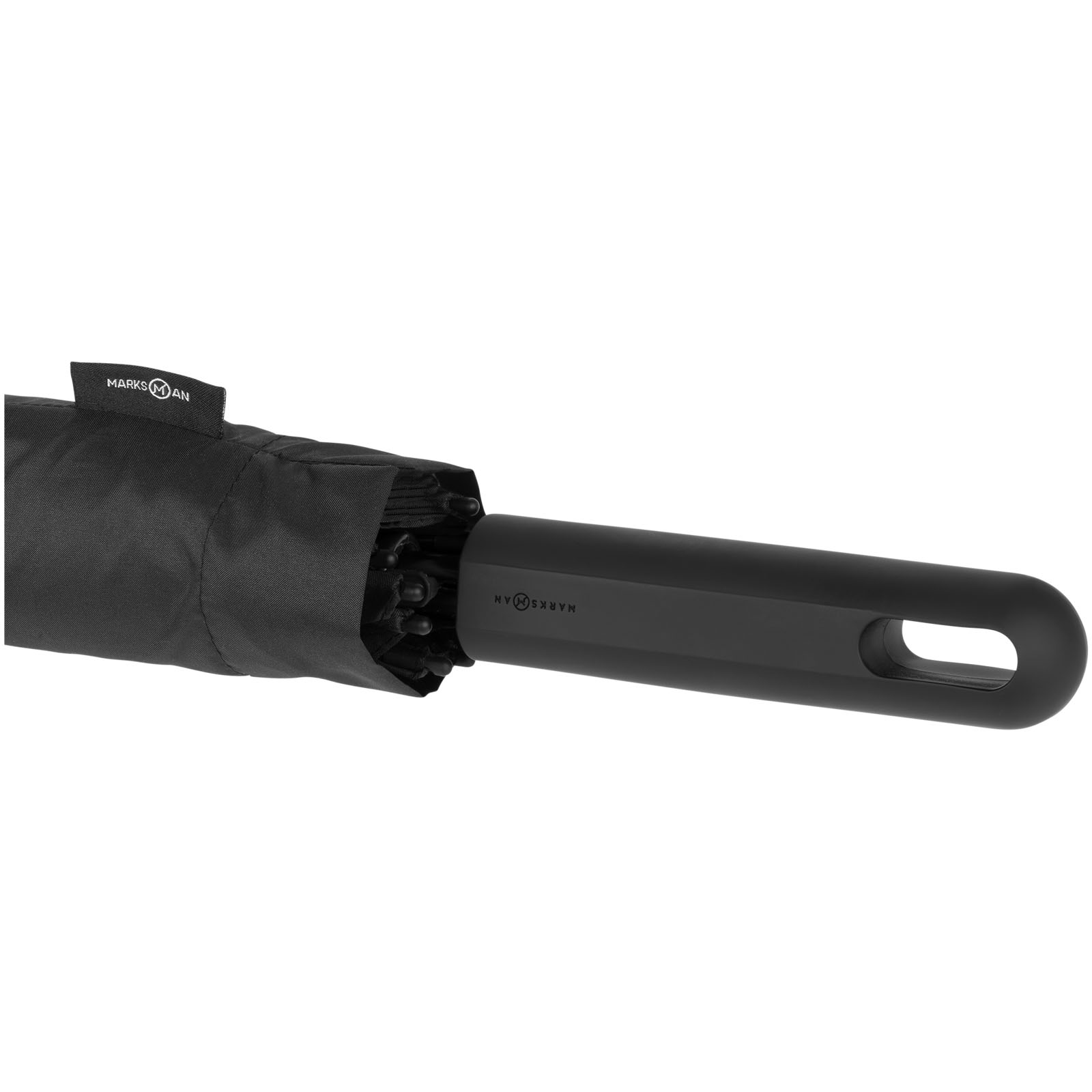 Noon 23" Automatik Sturmschirm schwarz