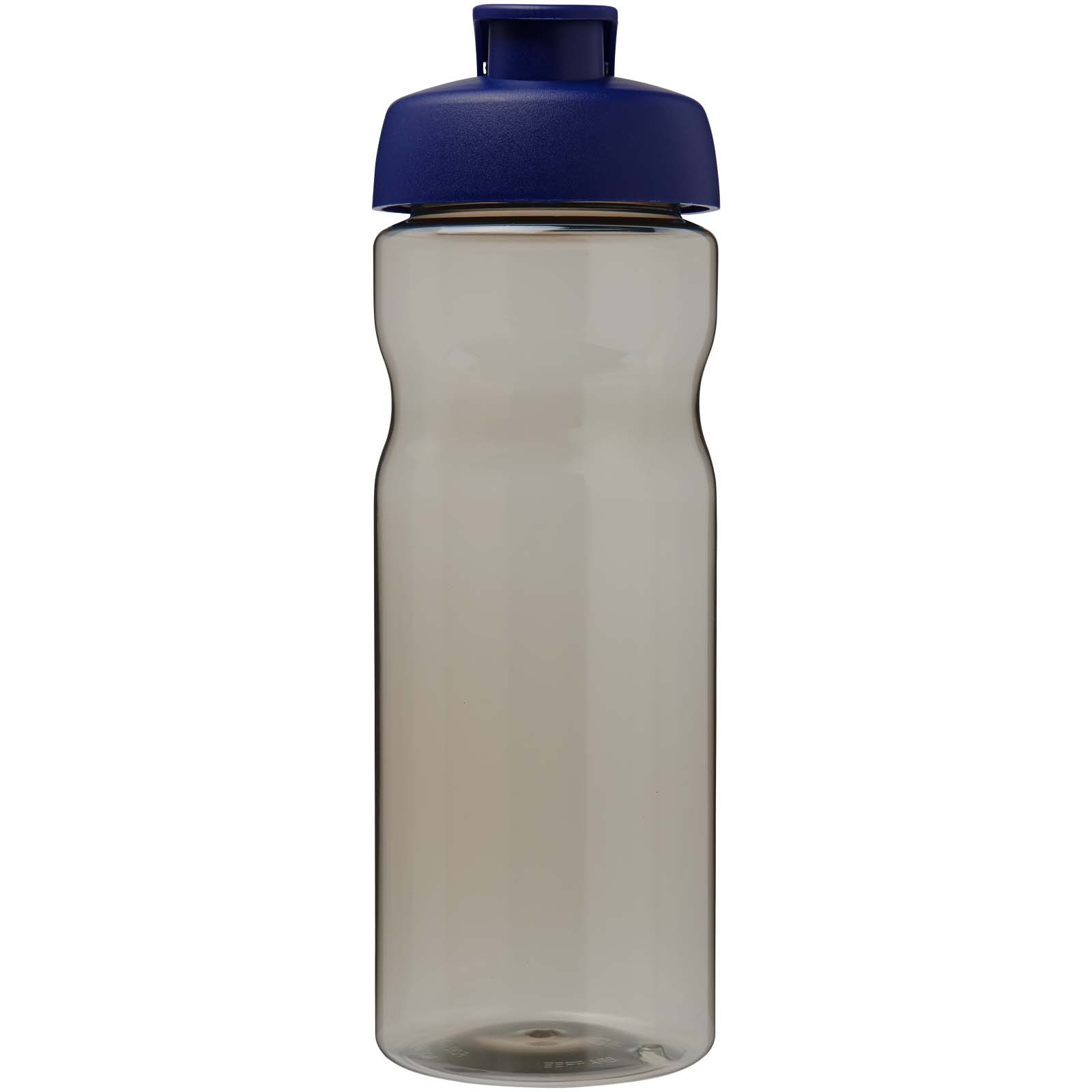 H2O Active® Eco POP Base 650 ml Sportflasche mit Klappdeckel kohle, blau