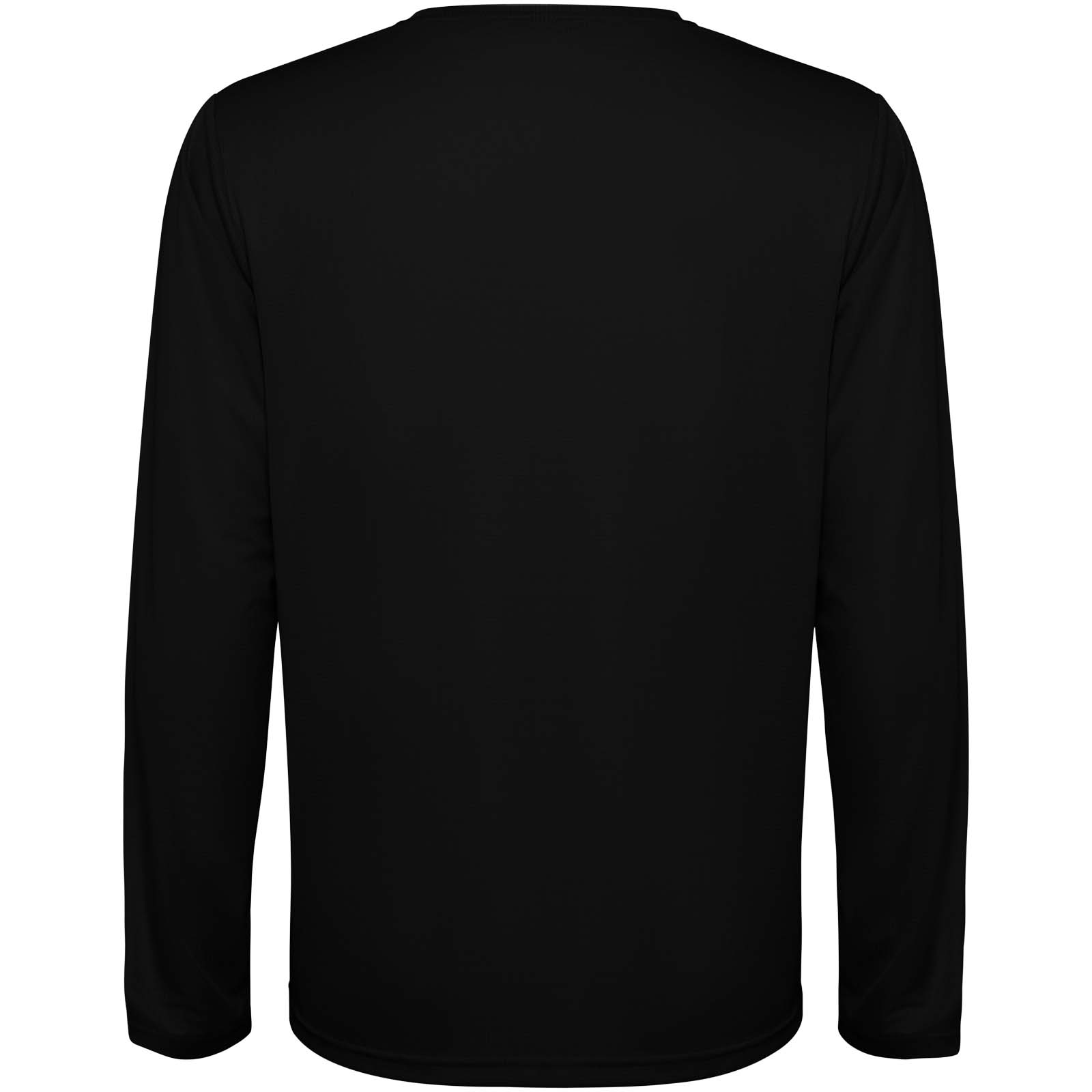 Estoril 125 g/m² Langarm-Shirt für Kinder schwarz
