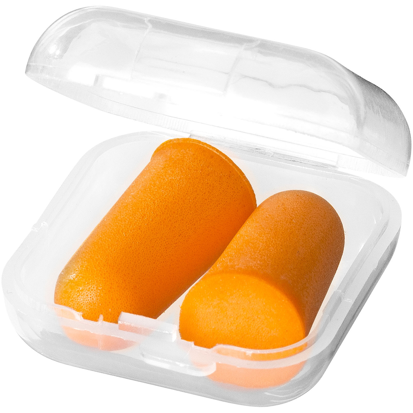 Traveler Ohrstöpsel mit Etui orange