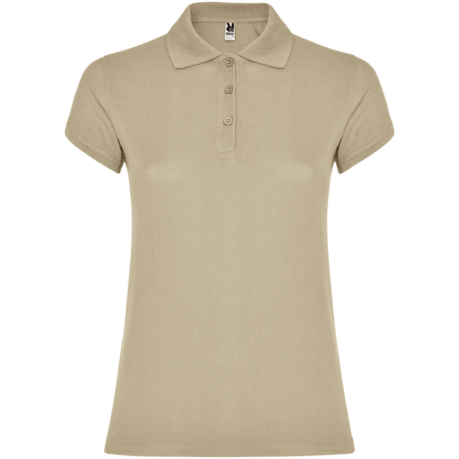 Star 200 g/m² Poloshirt für Damen sand meliert