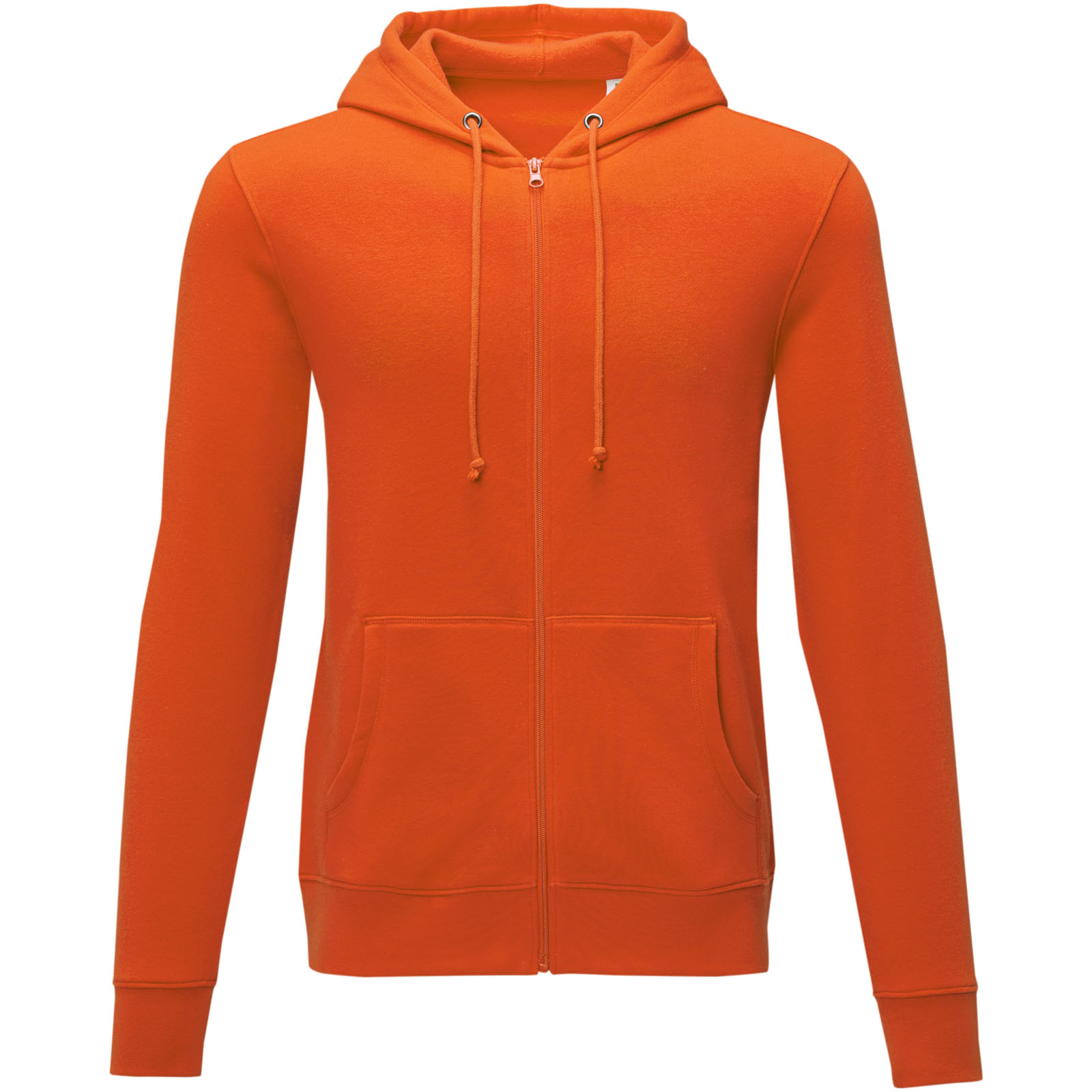 Charon 240 g/m² Herren Kapuzenpullover mit Reißverschluss orange