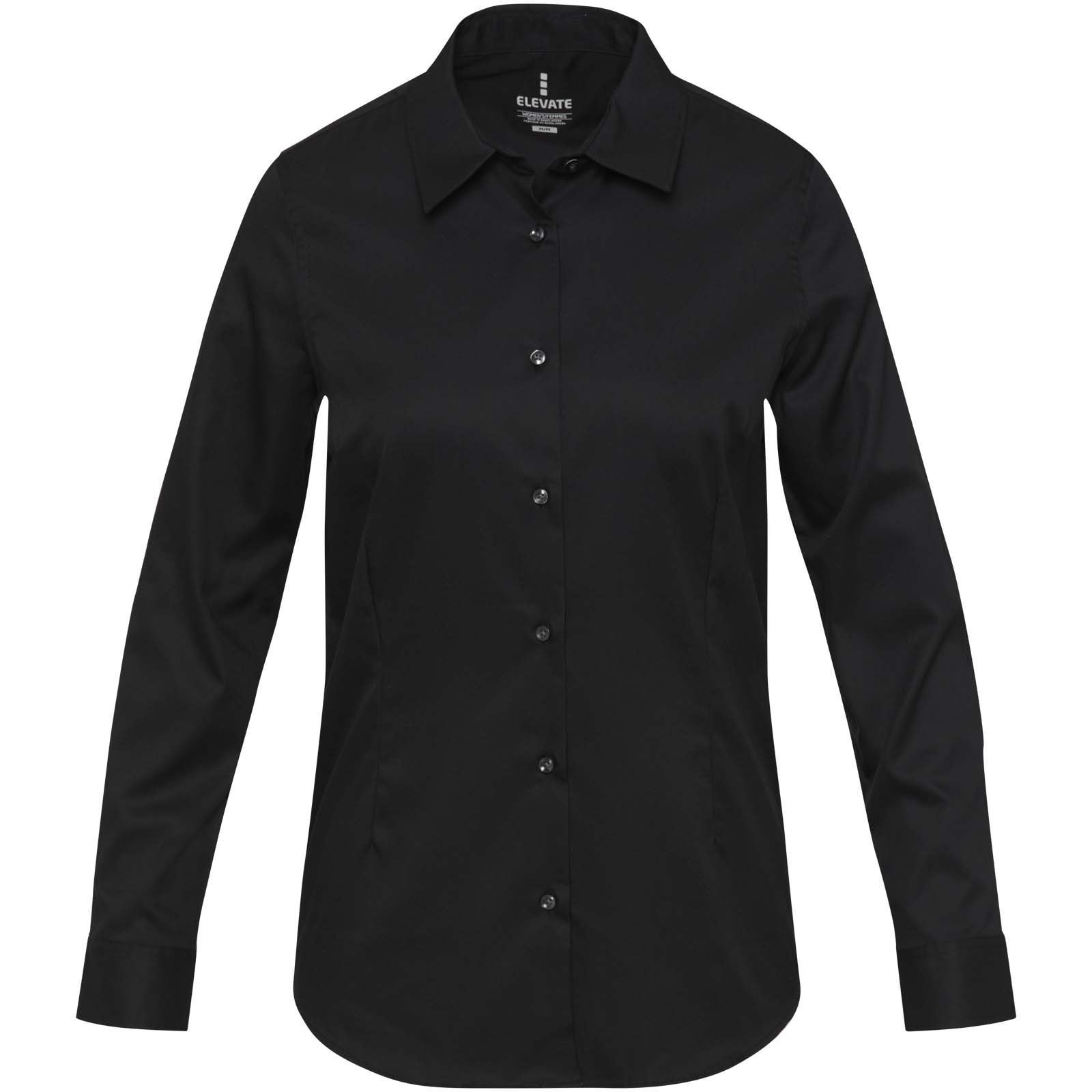 Citrine 185 g/m² Twill Bluse schwarz