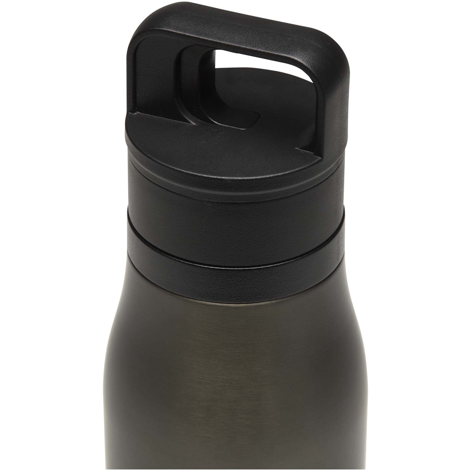 SMART 500 ml RCS doppelwandiger vakuumisolierter One-Touch Becher aus recyceltem Edelstahl schwarz