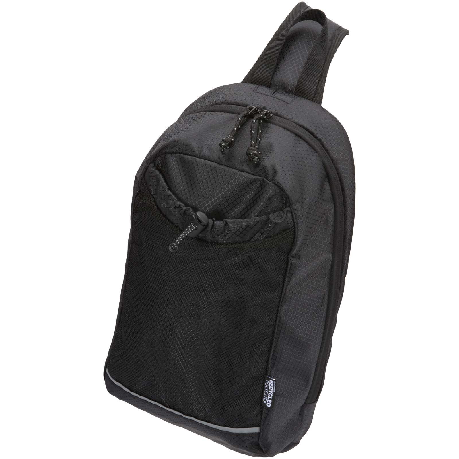 Varyon GRS-recycelter Schulterrucksack schwarz