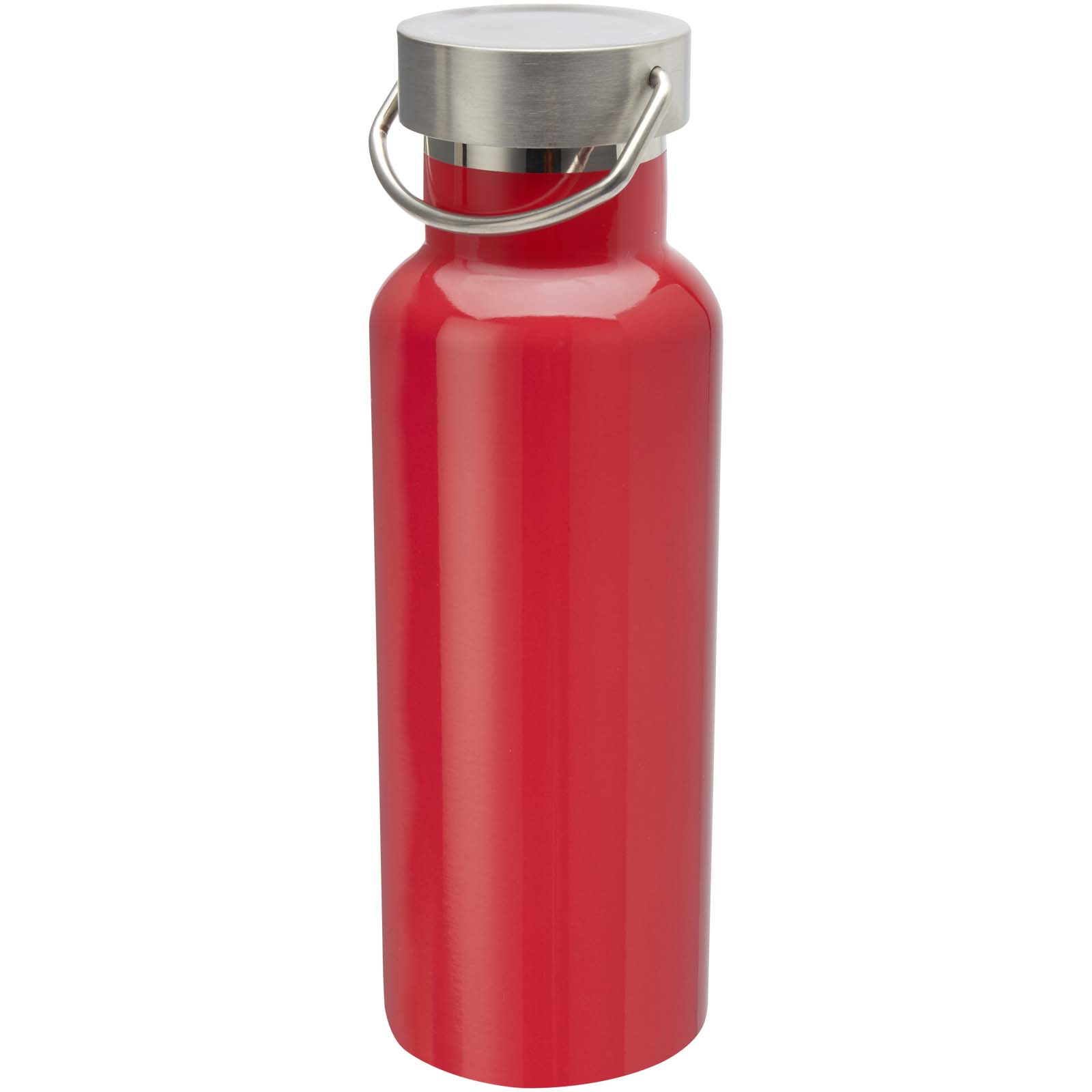 Thor 500 ml RCS-zertifizierte Trinkflasche aus Edelstahl rot