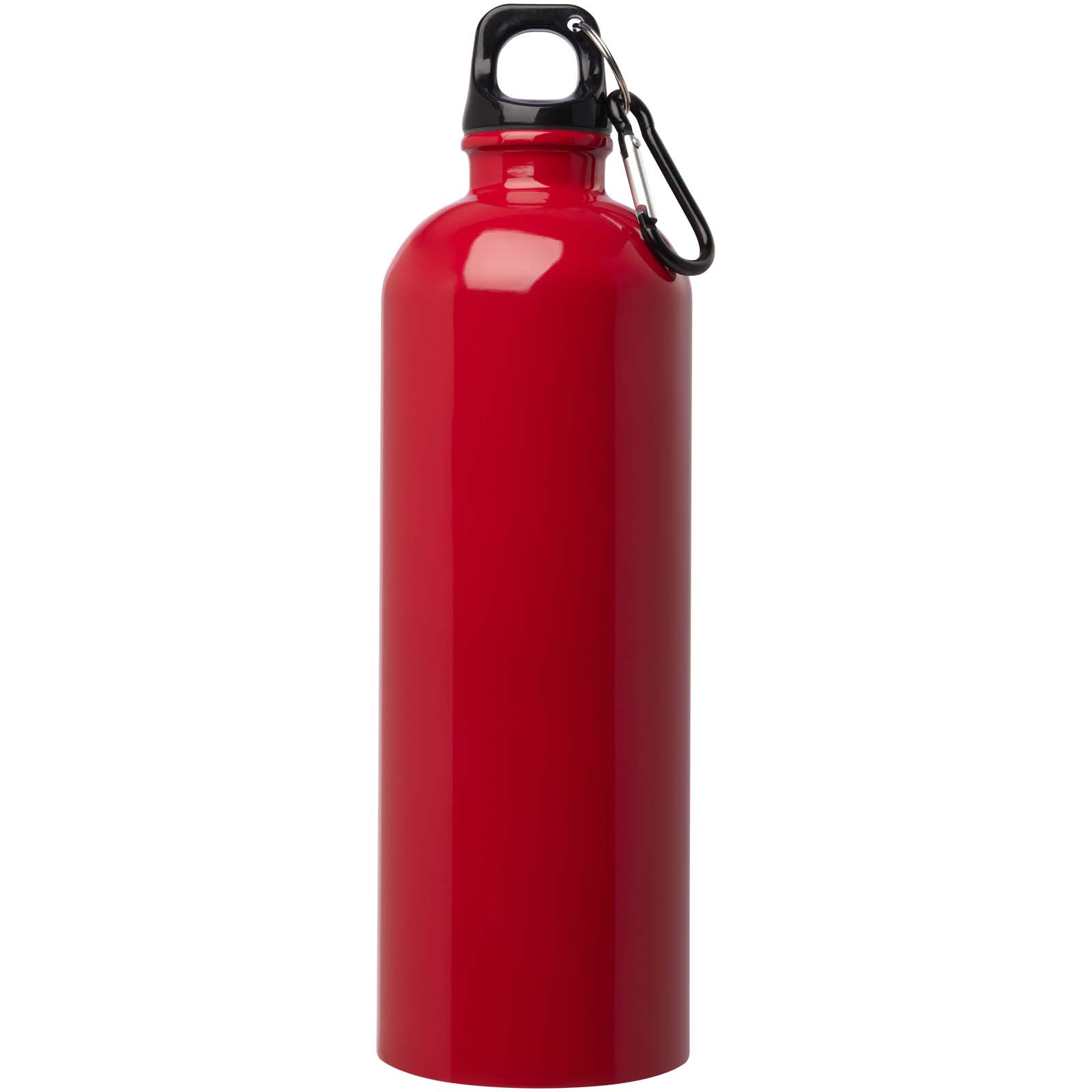 Oregon 750 ml RCS-zertifizierte, einwandige Trinkflasche aus Edelstahl mit Karabinerhaken rot