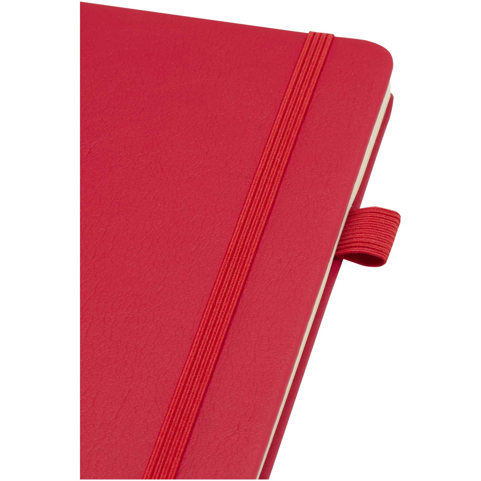 Liss A5 Hardcover Notizbuch aus recyceltem Kunststoff rot