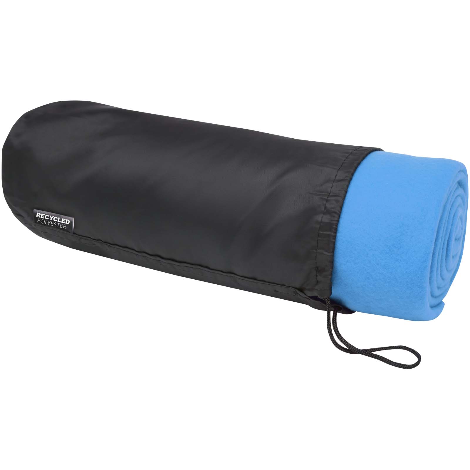 Willow GRS RPET Decke aus Polar Fleece processblau