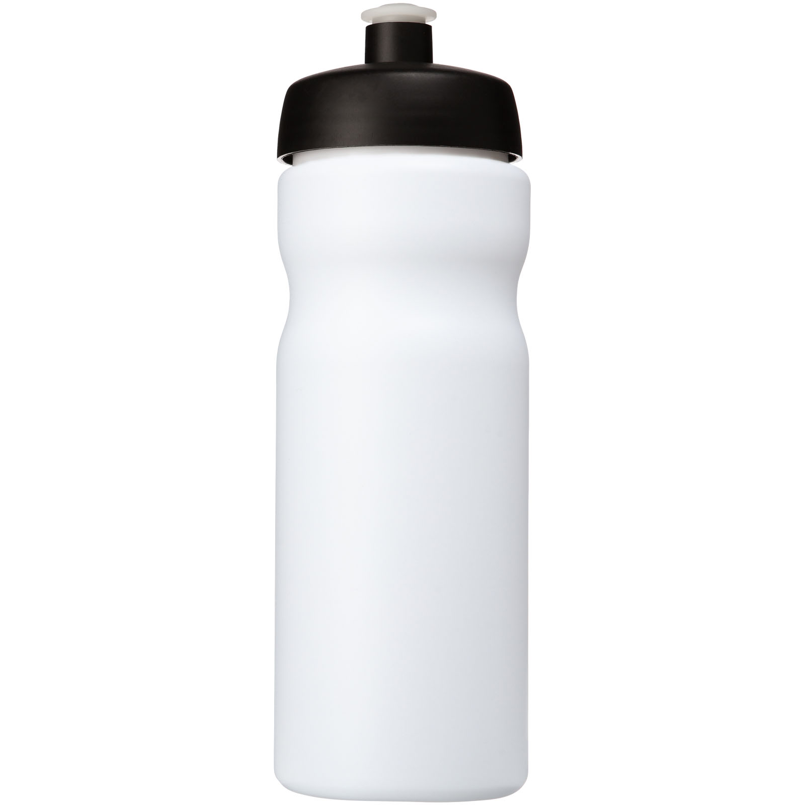 Baseline® Plus 650 ml Sportflasche weiss, schwarz
